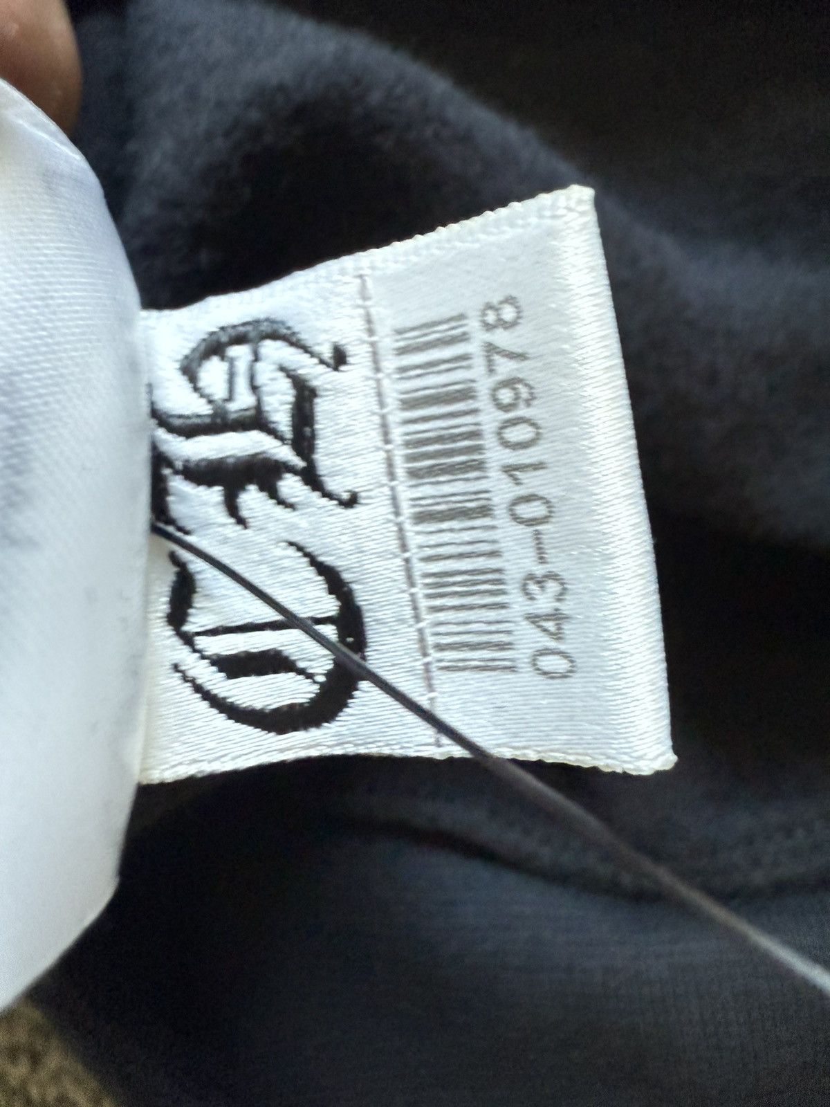 Chrome Hearts SCROLL LOGO SCRIPT PULLOVER HOODIE BLACK Size US L / EU 52-54 / 3 - 5 Thumbnail