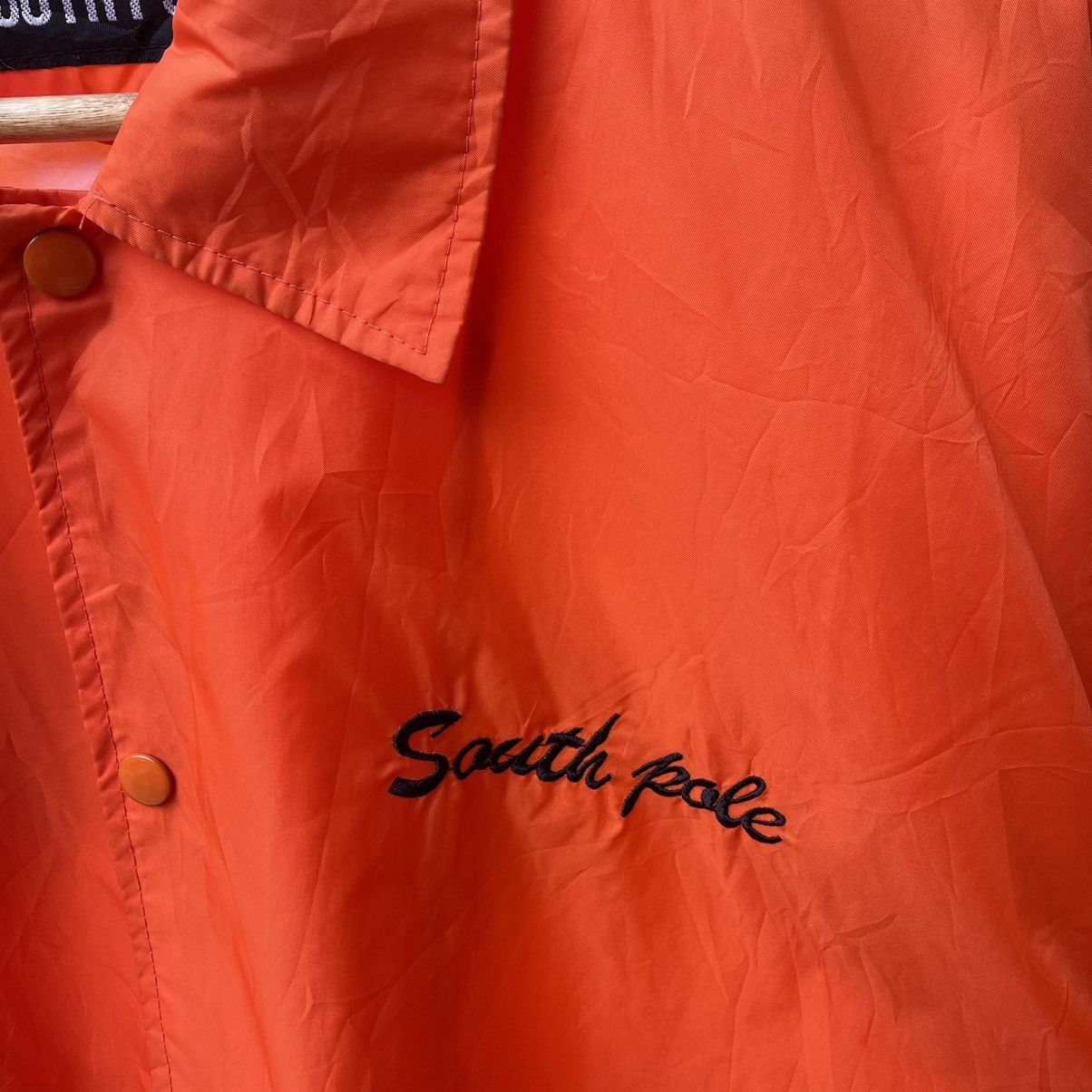 Vintage 🔥Vintage South Pole Big Logo Snap Buttons Coach Light Jacket Size US XL / EU 56 / 4 - 6 Thumbnail