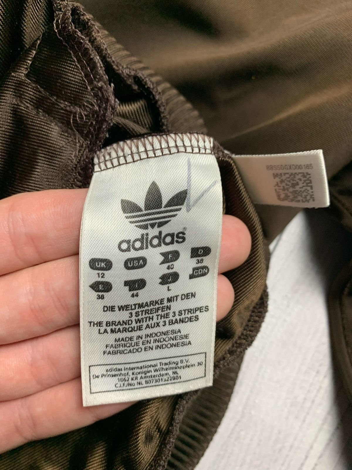 Adidas × Vintage Vintage adidas Respect brown jacket size women M Y2K Crown Size M / US 6-8 / IT 42-44 - 6 Thumbnail