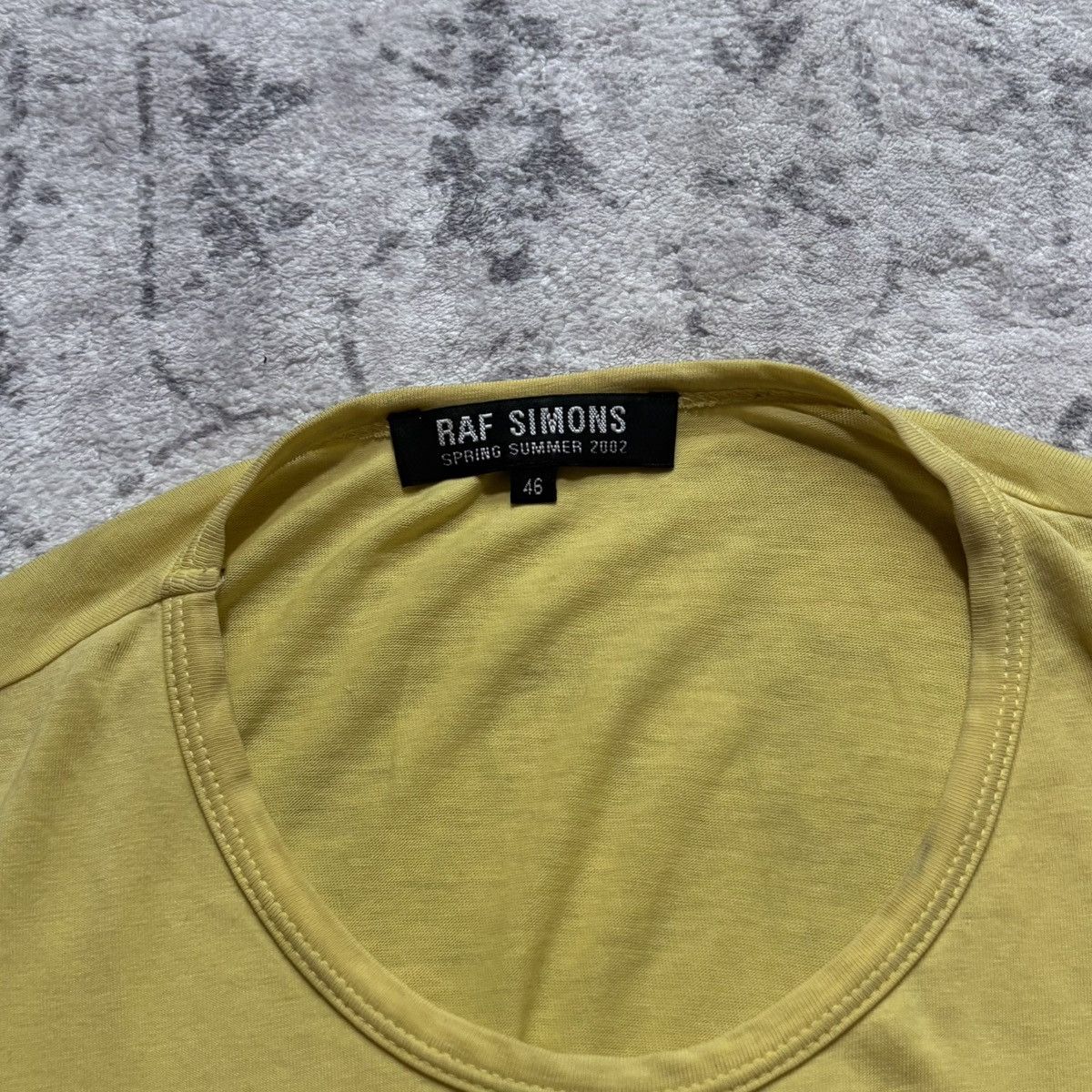 Raf Simons Raf Simons SS02 Kollaps Yellow Tank Top | Size 46 Size US S / EU 44-46 / 1 - 4 Thumbnail