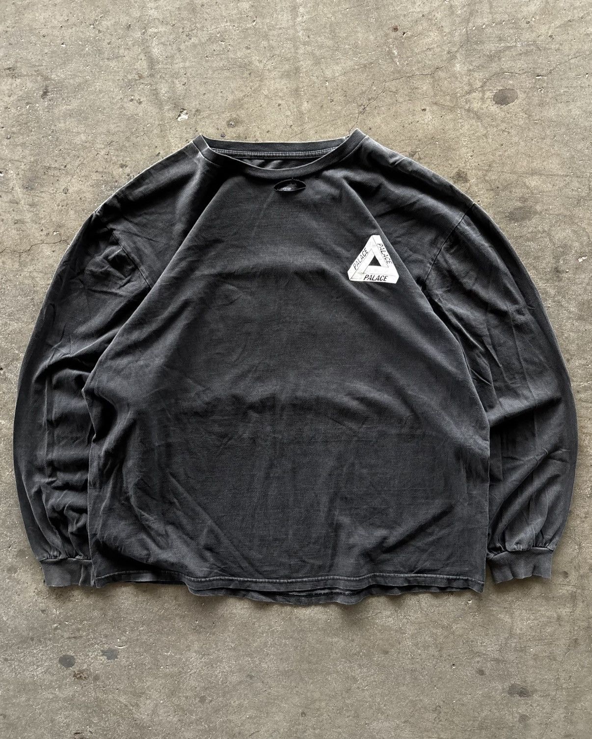 Palace Palace Garment Dyed Longsleeve Size US XL / EU 56 / 4 - 4 Thumbnail
