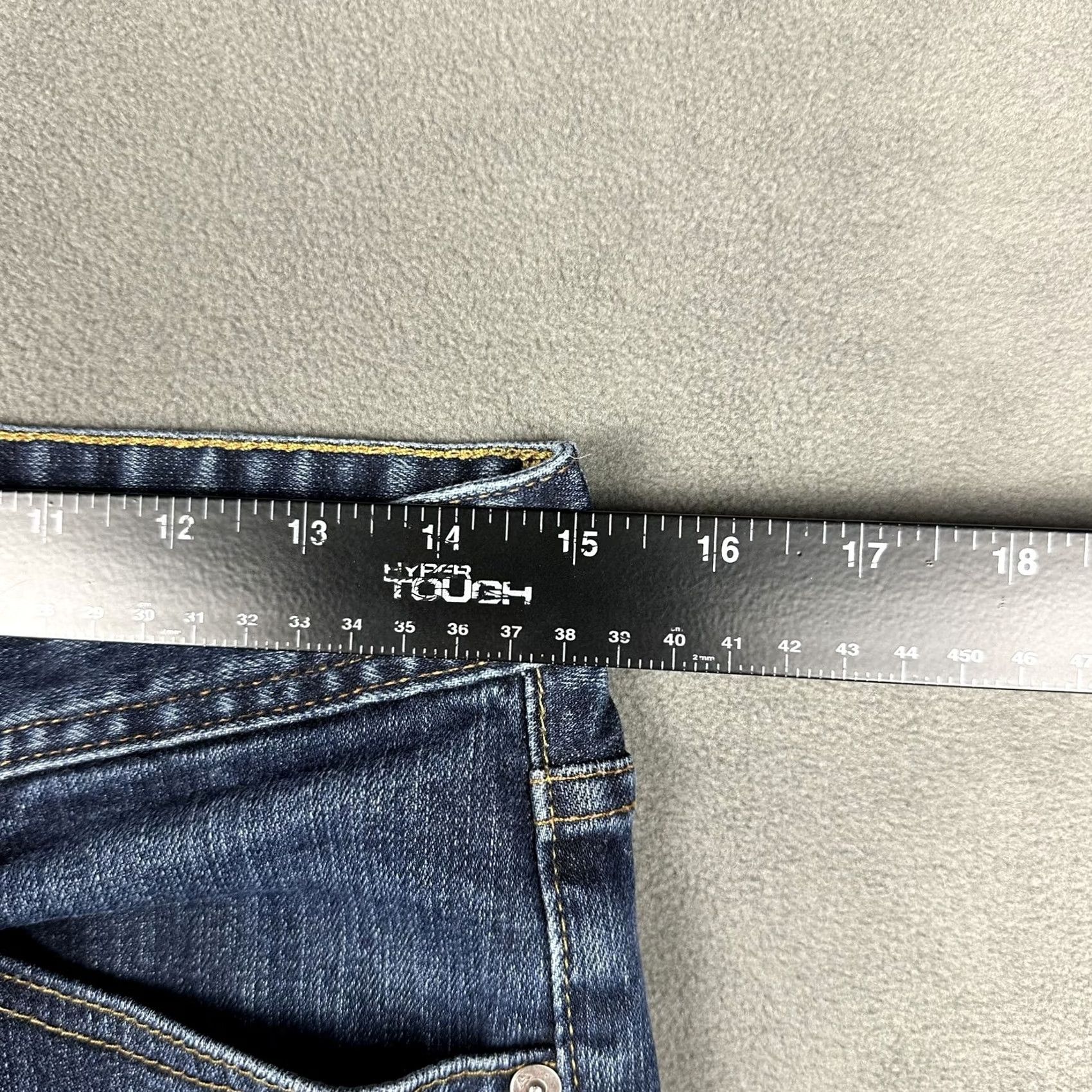 Denime AG Adriano Goldschmied Jeans Men 29 30x27 Blue Denim Tailored Leg Size US 35 - 7 Thumbnail