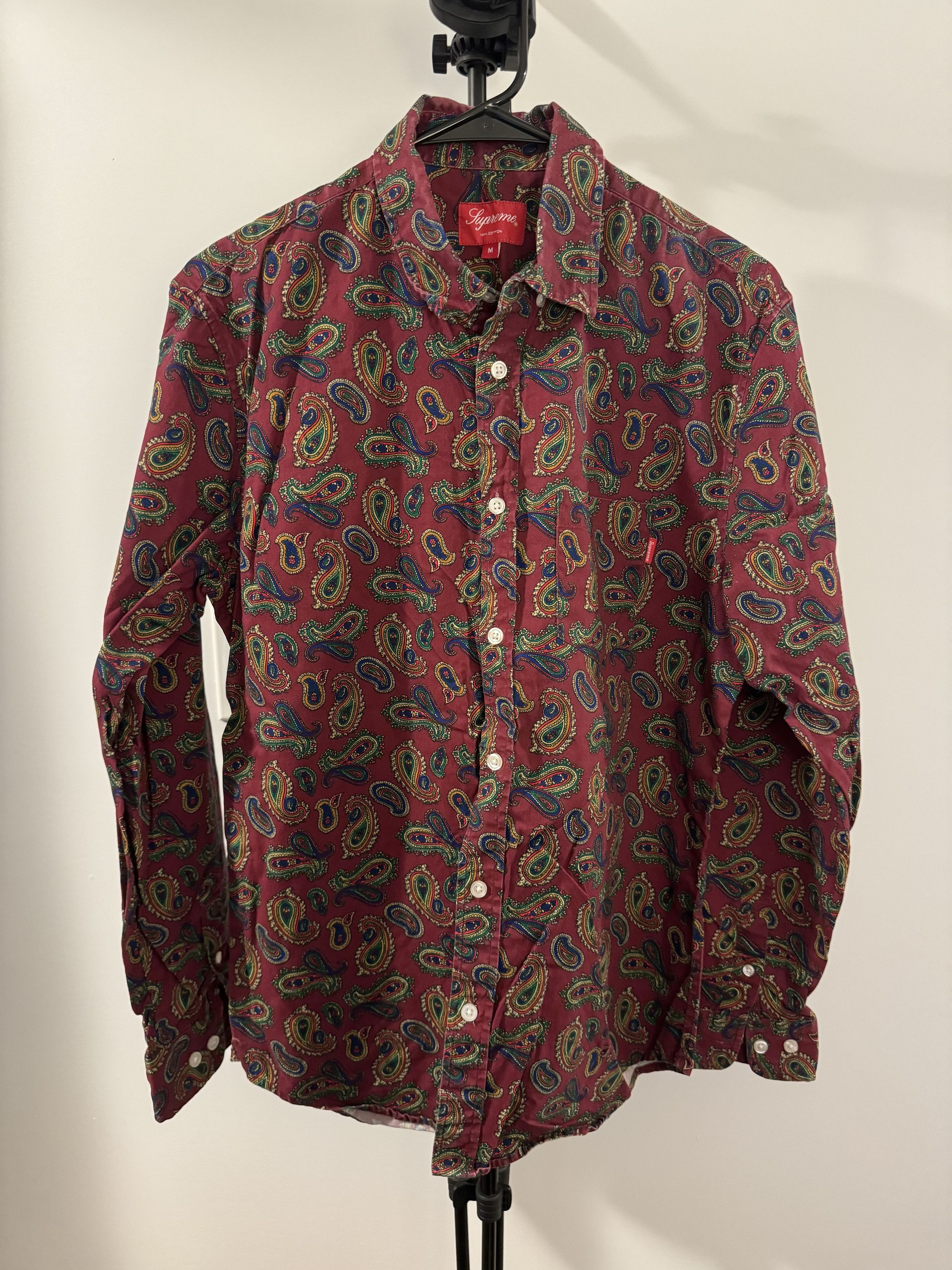 Supreme Paisley Shirt | Grailed