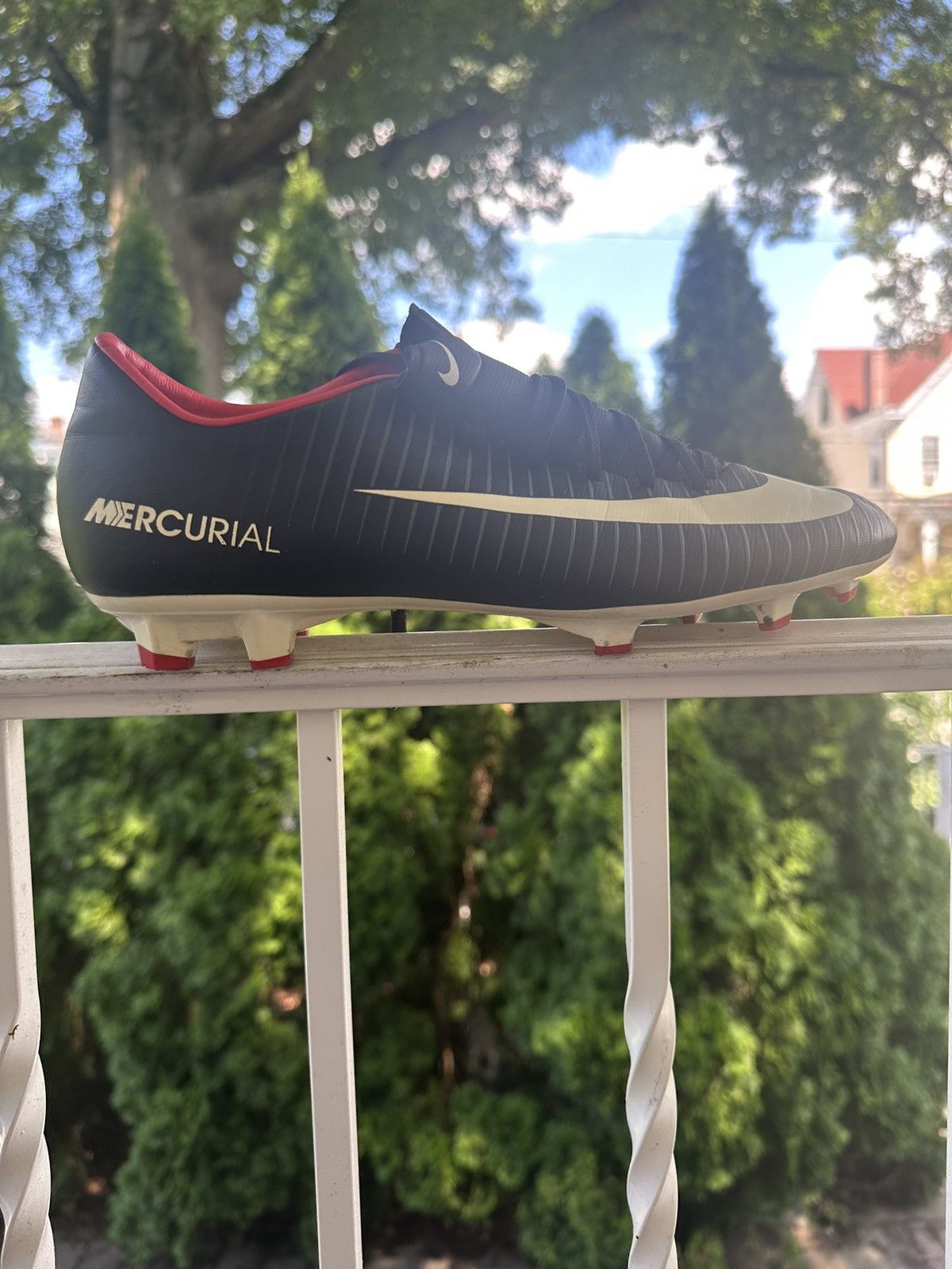 Adidas × Nike Nike Mercurial Vapor Cleats Size US 7.5 / EU 40-41 - 5 Thumbnail