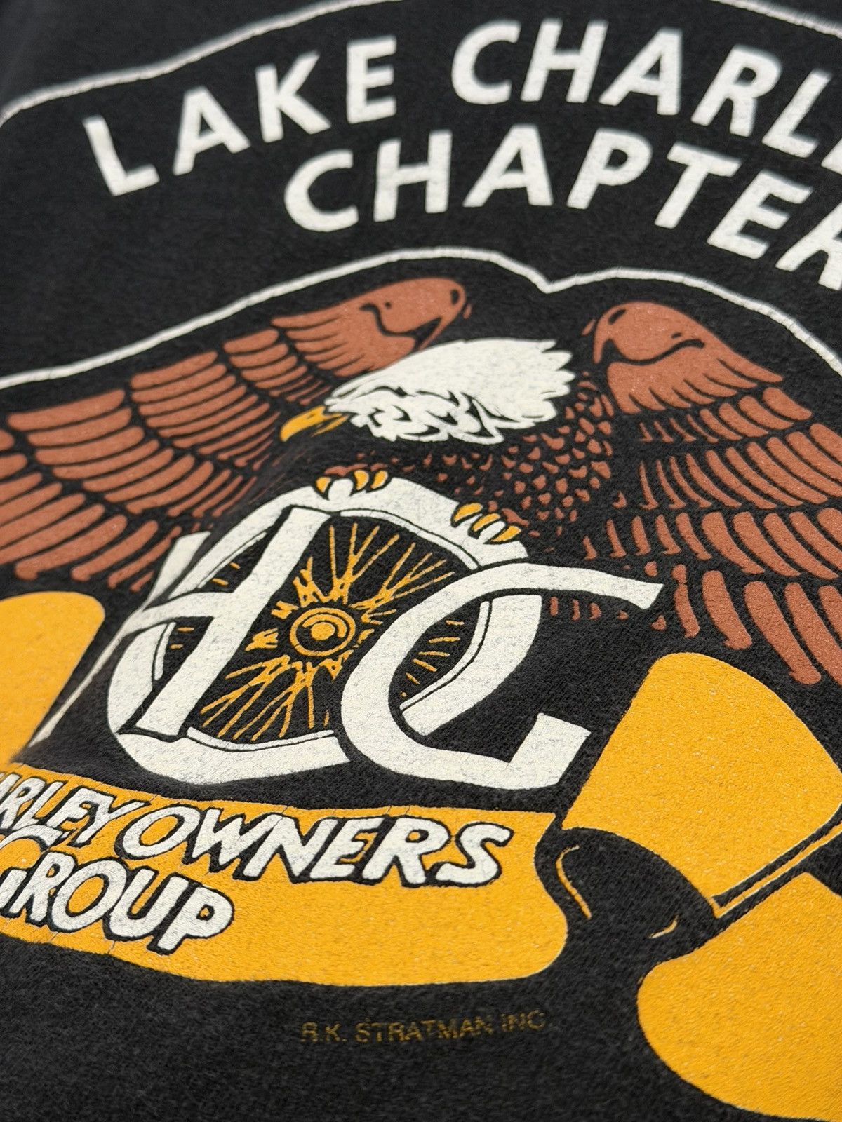 Harley Davidson Vtg 90s Harley Davidson HOG Harley Owners Group LA Chapter L Size US L / EU 52-54 / 3 - 3 Thumbnail