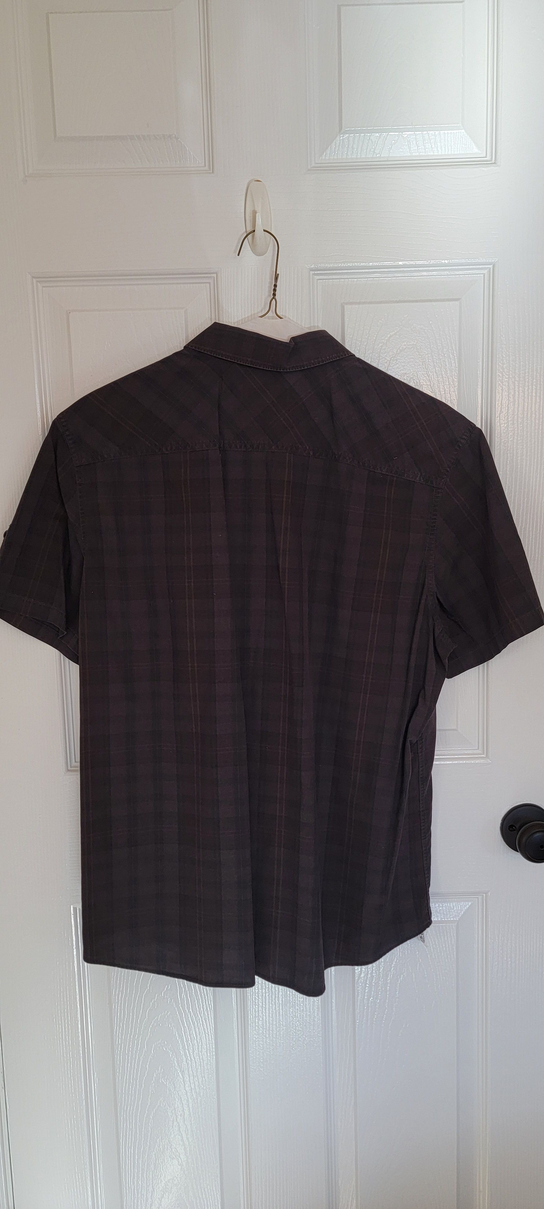 Calvin Klein Gray plaid shirt Size US XL / EU 56 / 4 - 2 Thumbnail