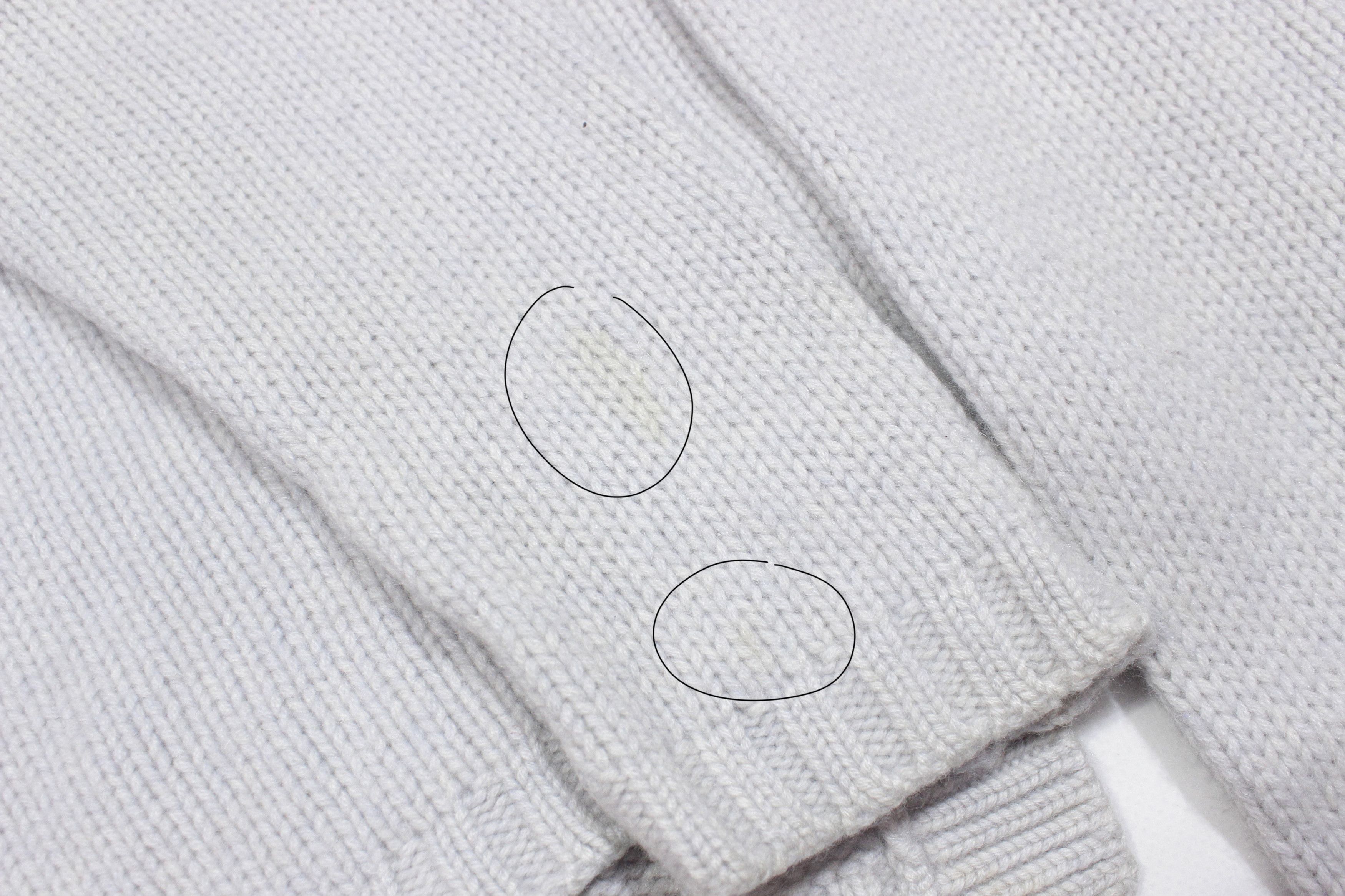 Brunello Cucinelli 90S Wool Cashmere Knit Cardigan Vintage Size M / US 6-8 / IT 42-44 - 9 Thumbnail