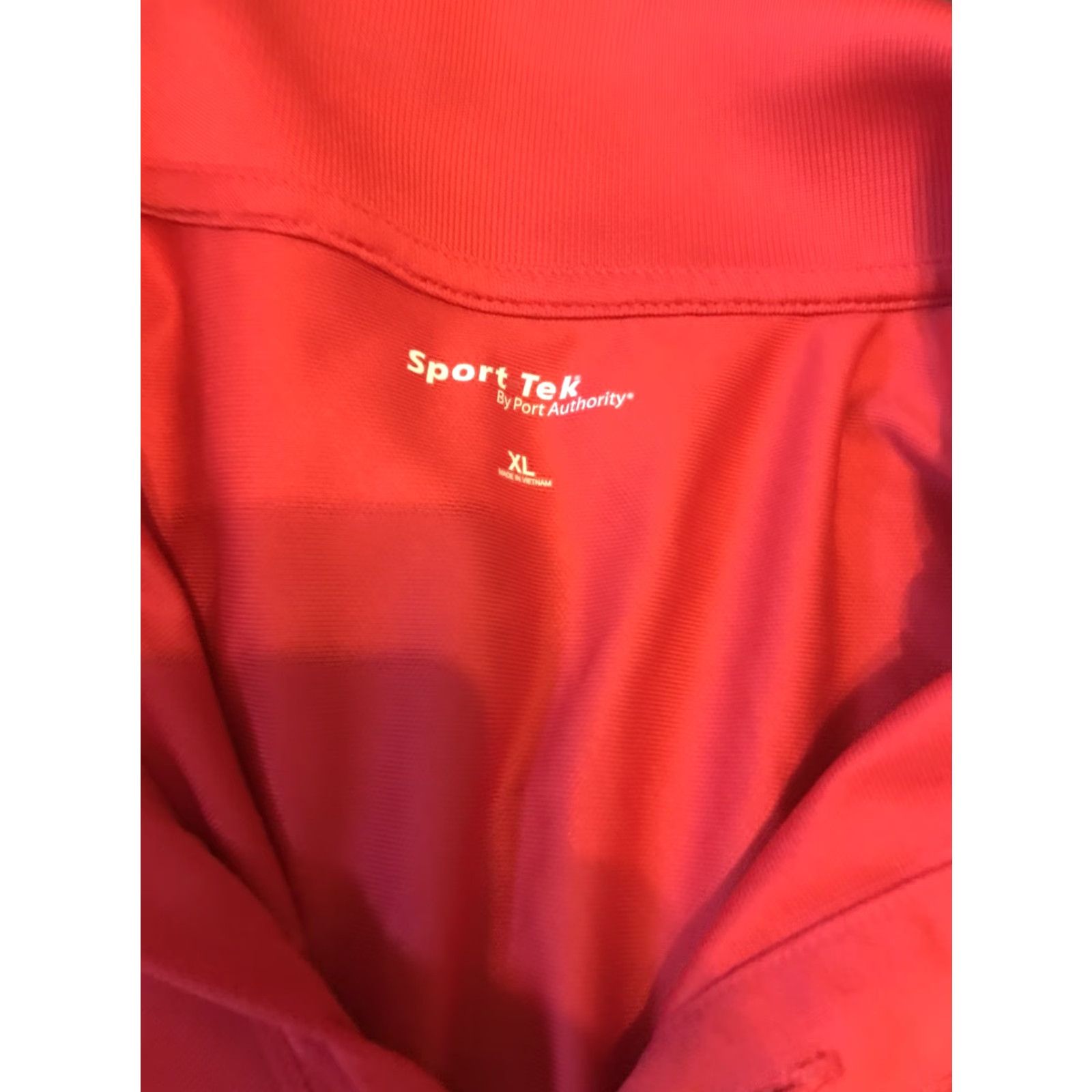 Vintage Sport-Tek Polo Shirt XL Red Fresno State Bulldog’s Men Size US XL / EU 56 / 4 - 3 Thumbnail