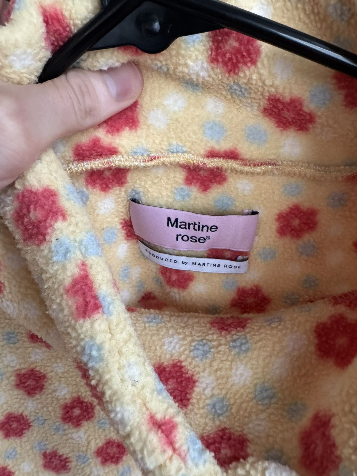 Martine Rose Patterned Mock Neck Fleece Size US L / EU 52-54 / 3 - 4 Thumbnail