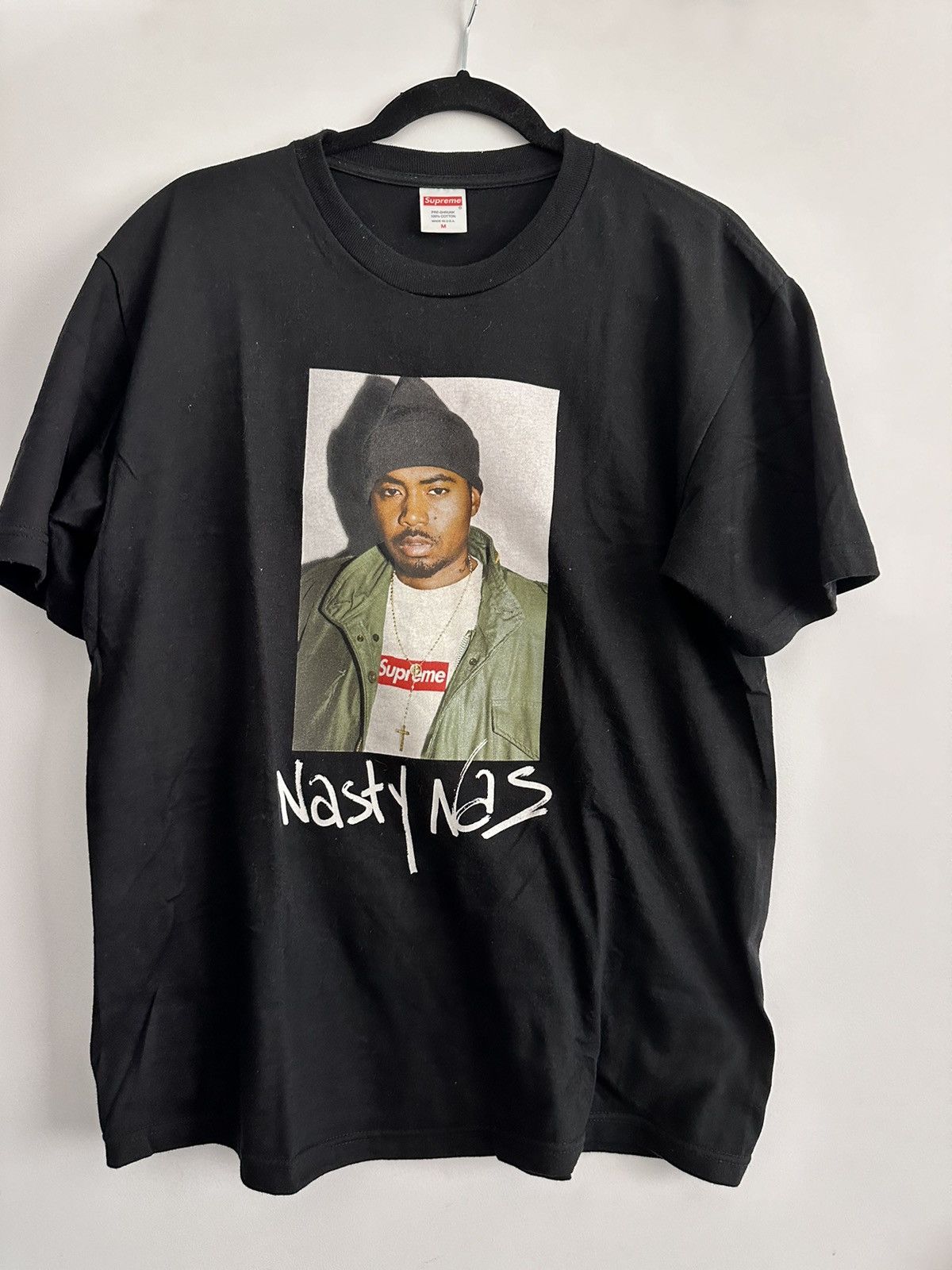 Supreme Supreme Nas T-Shirt (black) | Grailed