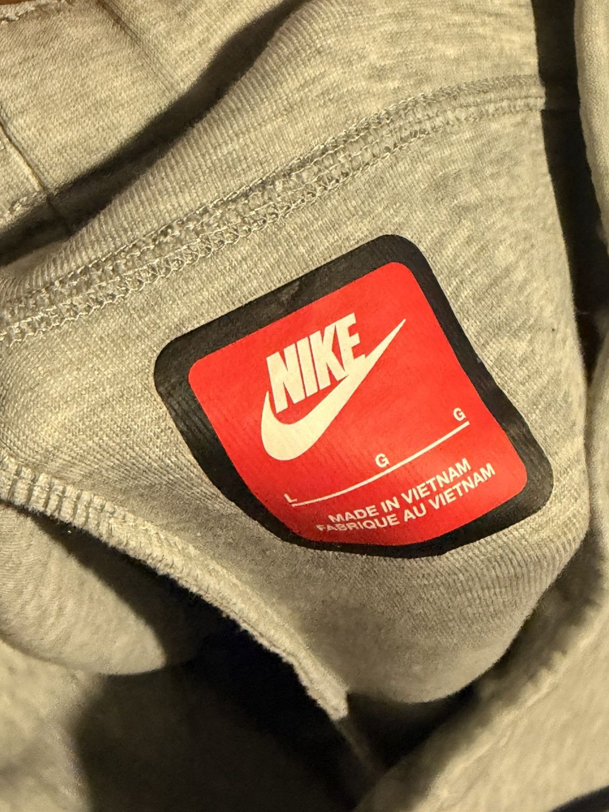 Nike Gray Nike Tech Set (TOP+BOTTOM) Size US L / EU 52-54 / 3 - 3 Thumbnail