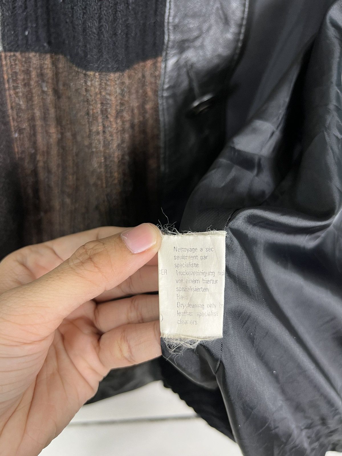 Japanese Brand 🔥 SPHINK HYBRID LEATHER JACKET Size US M / EU 48-50 / 2 - 15 Thumbnail