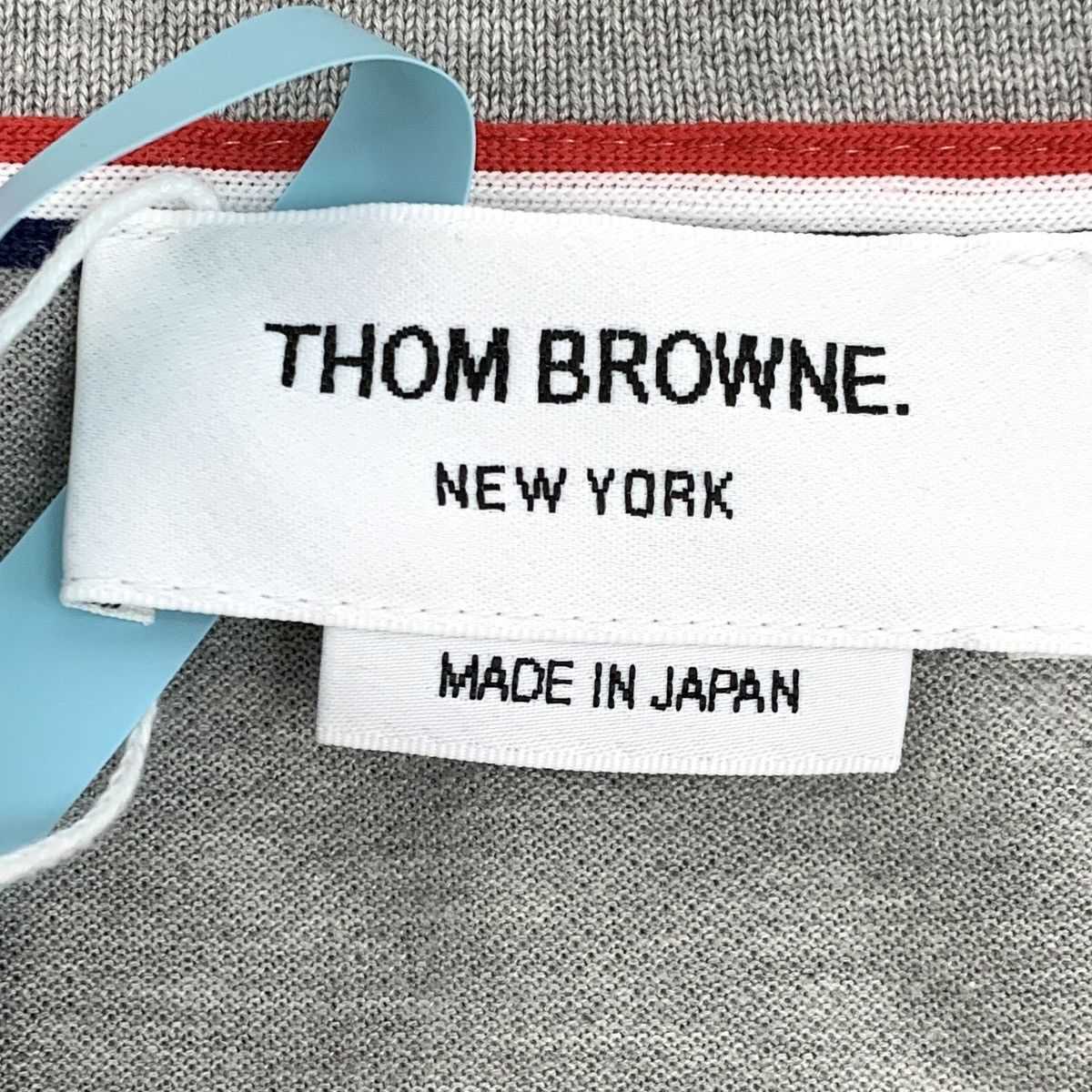 Thom Browne Thom Browne Short Sleeve Polo Shirt K26WX Size US L / EU 52-54 / 3 - 6 Thumbnail