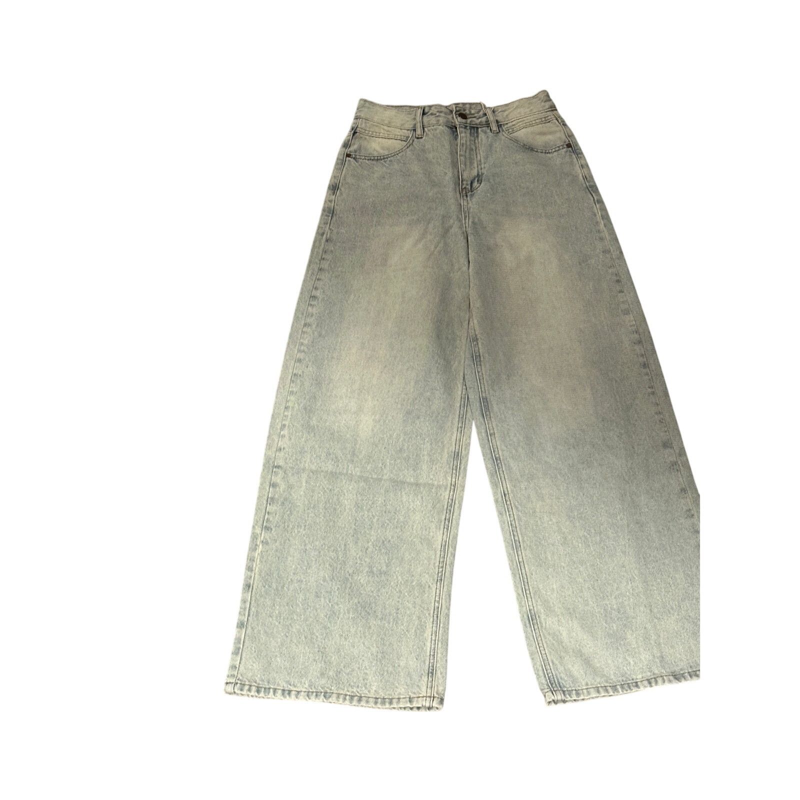 Other Commense Light Wash Blue Wide Leg High Rise Denim Jeans Size 27" / US 4 / IT 40 - 3 Thumbnail
