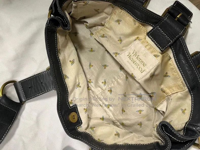 Vivienne Westwood Vivienne Westwood Baguette Motorcycle Tote Bag. Size ONE SIZE - 7 Thumbnail