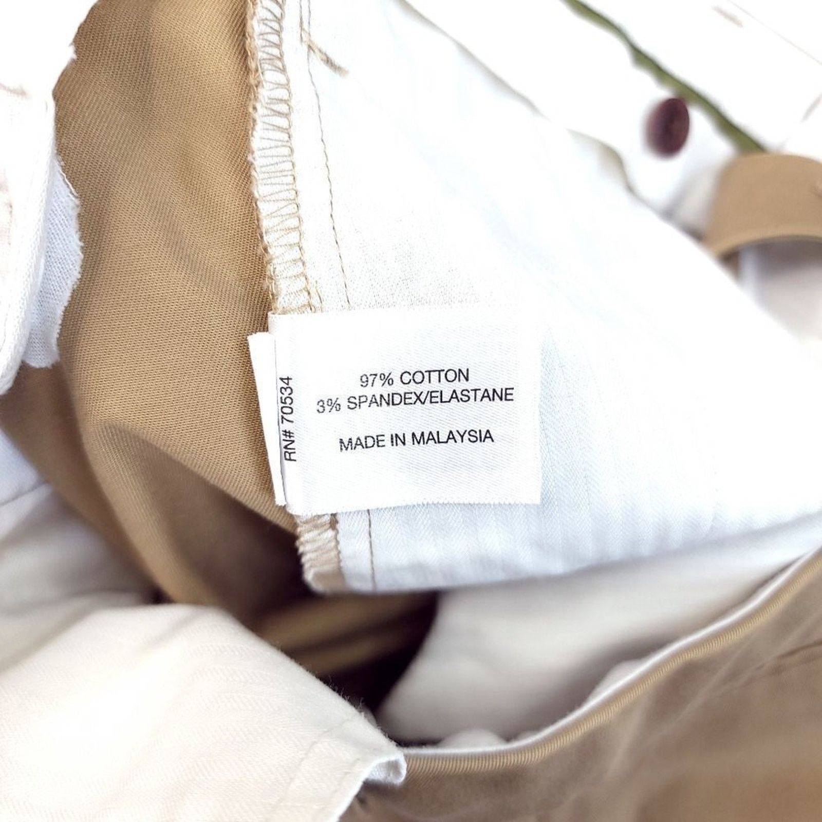 Orvis Orvis Stretch Chino Pants Mens Size 34x28 Khaki Outdoors Size US 34 / EU 50 - 4 Thumbnail