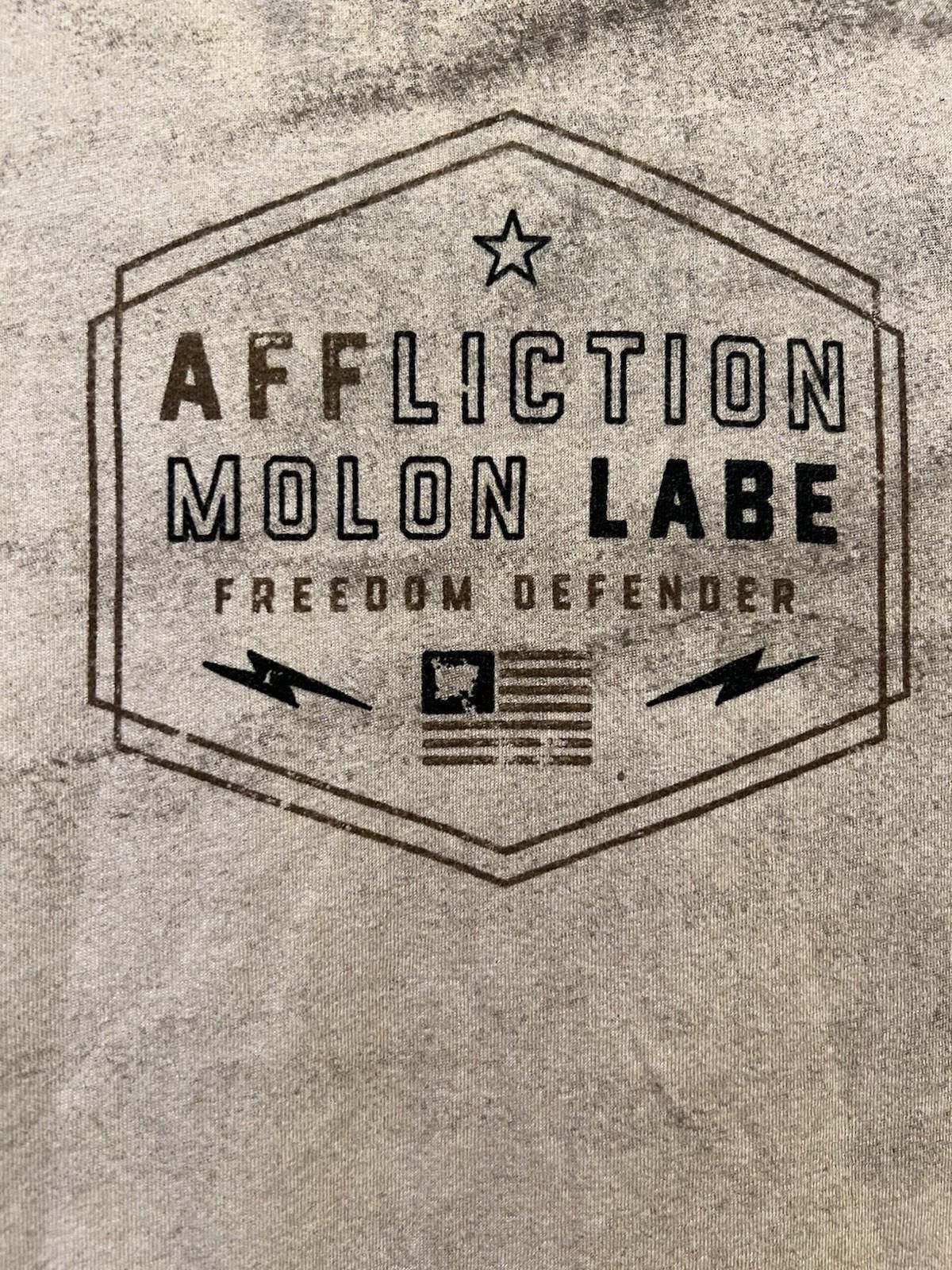 Affliction Affliction Molon Labe Freedom Defender Graphic T-Shirt 2XL Size US XXL / EU 58 / 5 - 4 Thumbnail