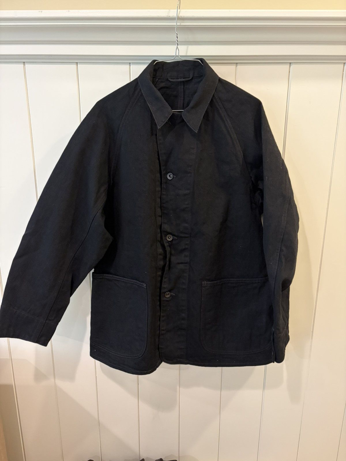s*s様 17aw comoli wool padding tielocken Comoli Washed Tielocken Coat | Grailed