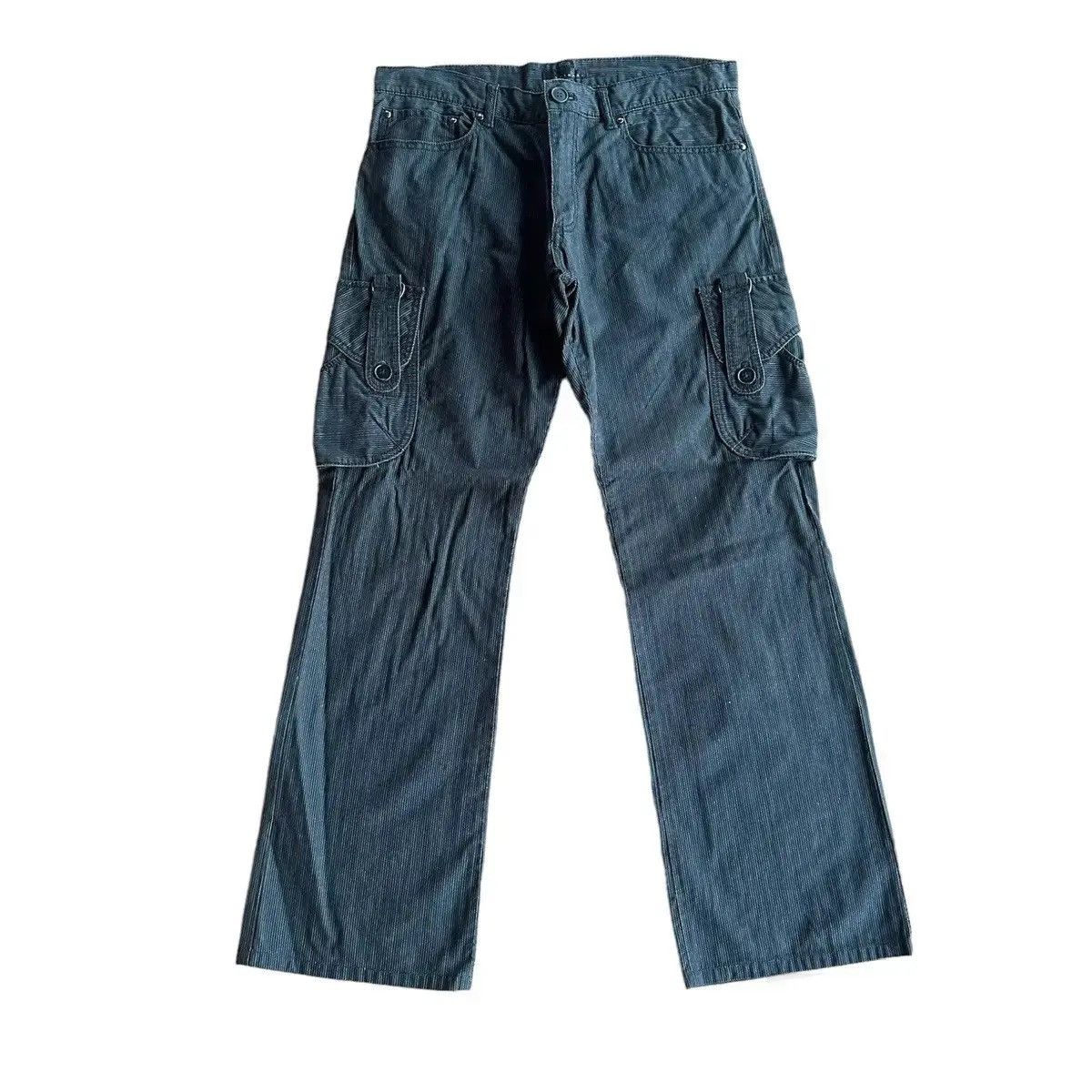 Aitor Throup STEALS! SPINASH JAPAN TROUSERS BONDAGE PUNK RARE CARGO PANTS Size US 33 - 1 Thumbnail