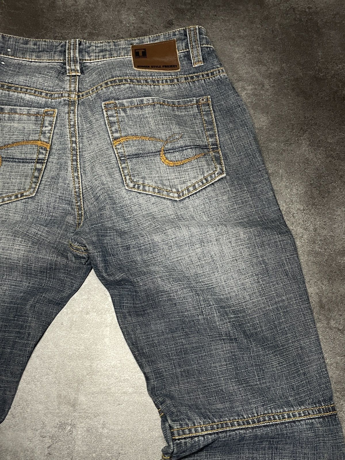 Vintage 🔥RARE🔥Vintage Y2K Denim Wide Pants Rare Hype Streetwear Size US 32 / EU 48 - 17 Thumbnail