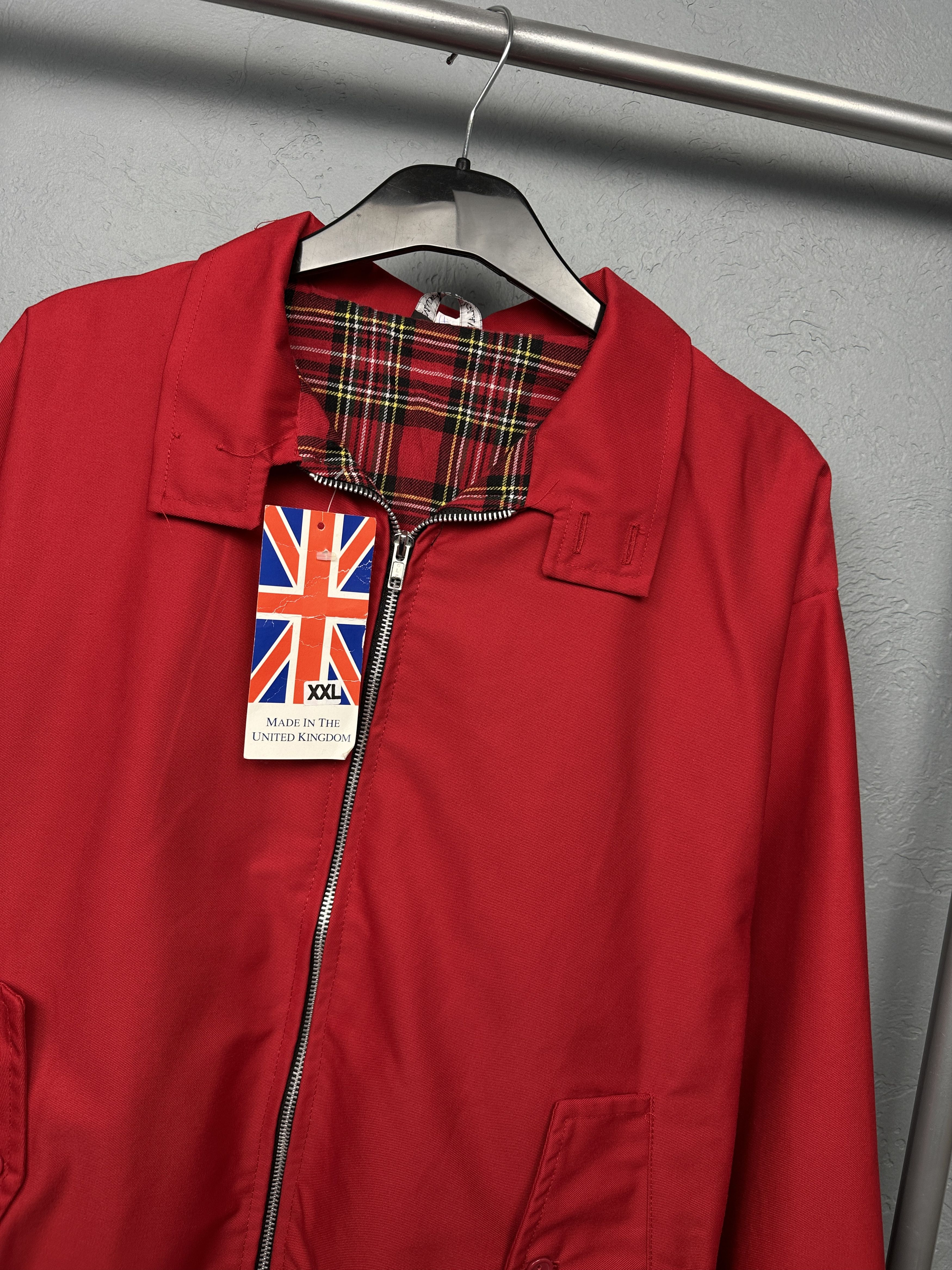New England Outerwear × Vintage NEW Vintage England Plaid Lined Collared Bomber Jacket Size US XXL / EU 58 / 5 - 3 Thumbnail