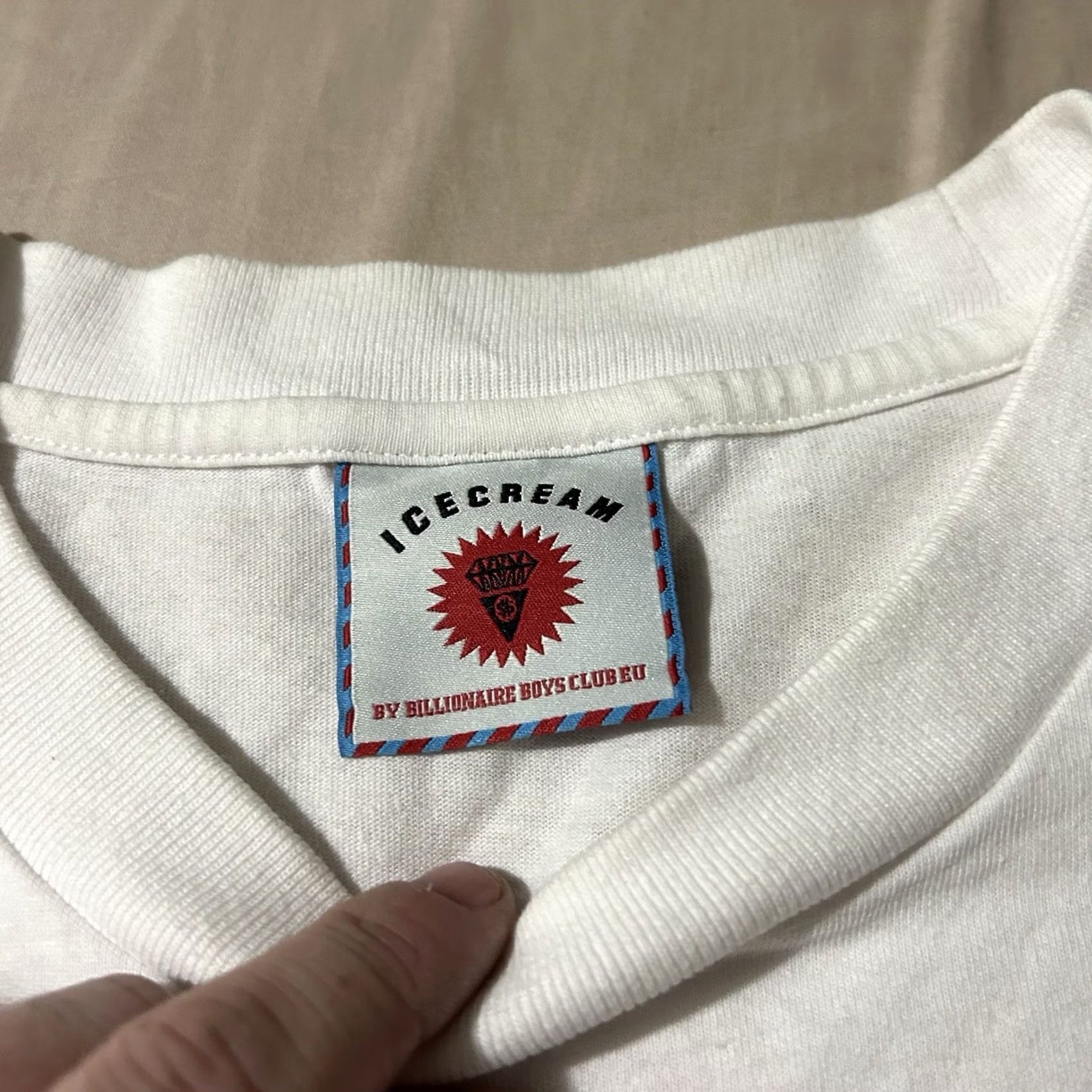 Vintage Ice Cream Skateboard Long Sleeve Shirt Size Large White Mens L Size US L / EU 52-54 / 3 - 5 Thumbnail