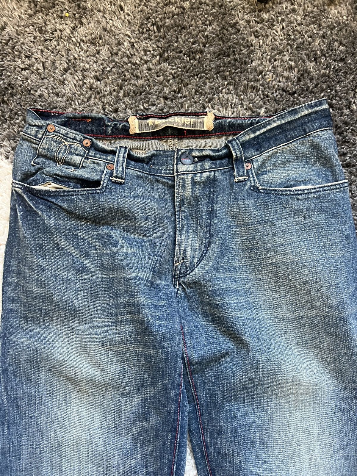 Buckler BUCKLER VINTAGE ROCK LEG DENIM 2010 Size US 30 / EU 46 - 1 Thumbnail
