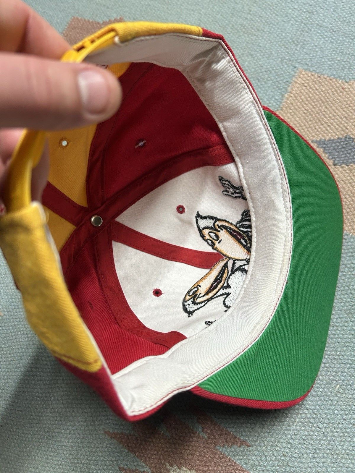 Vintage Vtg snapback hat American needle blockhead heckle jeckle NWT Size ONE SIZE - 7 Thumbnail