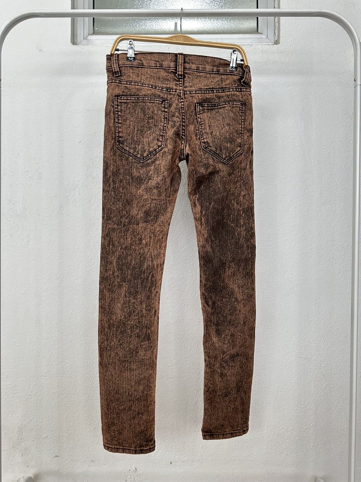 If Six Was Nine Y2k Black Varia mudmax snakeskin goth denim Size US 30 / EU 46 - 15 Thumbnail