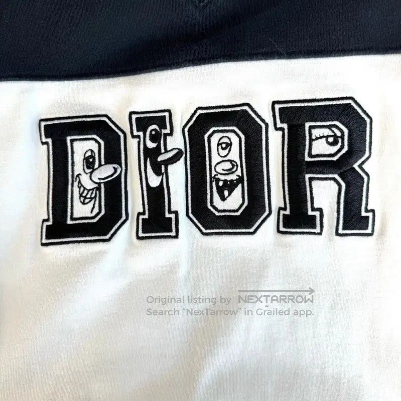 Dior Dior Women's Black and White Cotton T. Size XL / US 12-14 / IT 48-50 - 4 Thumbnail
