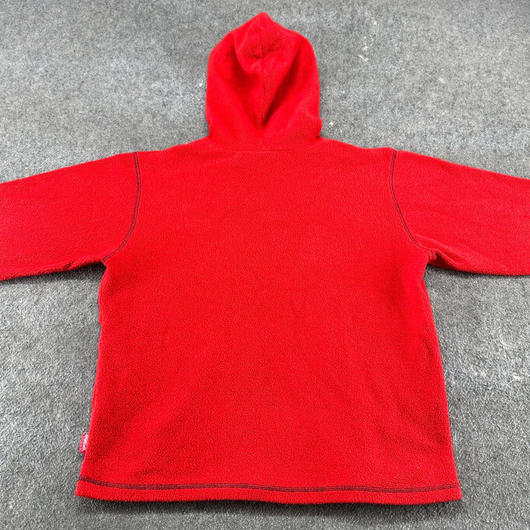Vintage VINTAGE Coca Cola Hoodie Mens L Red Embroidered Logo Fleece Pullover 90s Size US L / EU 52-54 / 3 - 5 Thumbnail