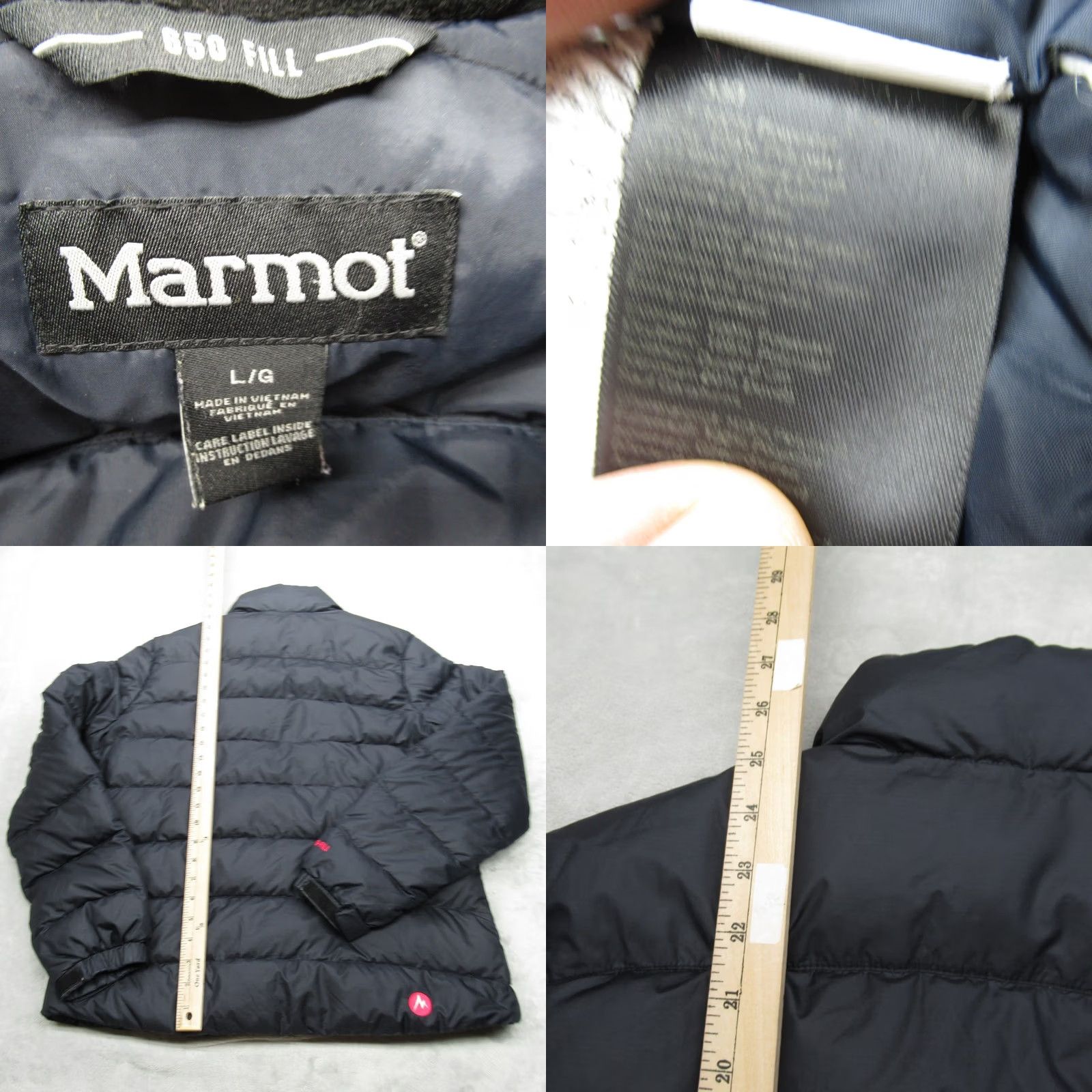 Marmot Marmot Jacket Womens Large Navy Blue 650 Fill Down Puffer Lightweight Packable Insulated Winter Casual Womens Size L / US 10 / IT 46 - 8 Thumbnail