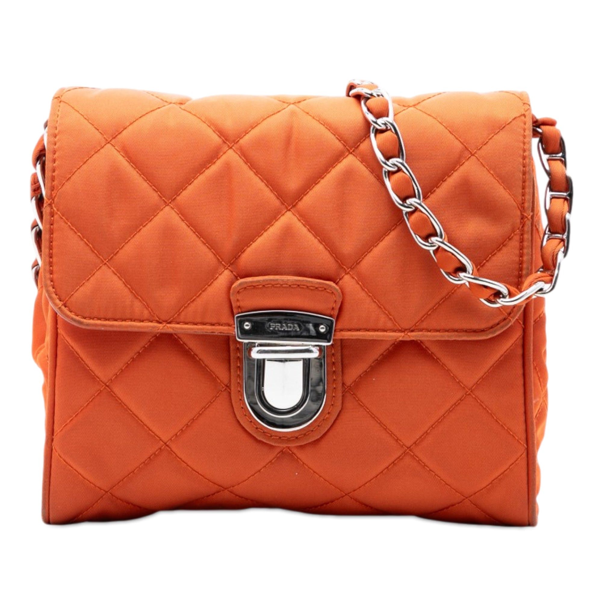 Prada Impuntu Tessuto Chain Crossbody Size ONE SIZE - 1 Thumbnail
