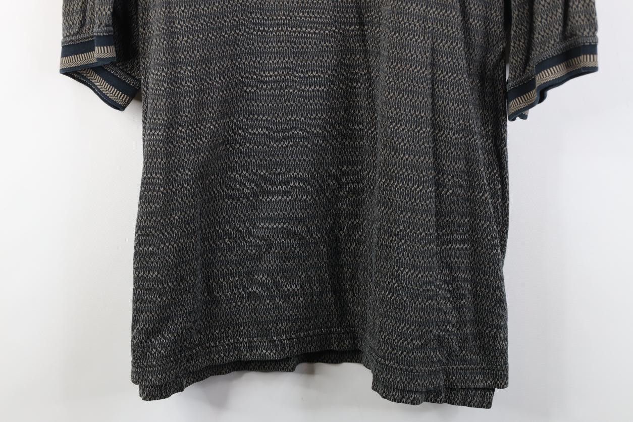 Vintage Vintage 90s Streetwear Geometric Knit Golf Polo Shirt Size US XL / EU 56 / 4 - 3 Thumbnail