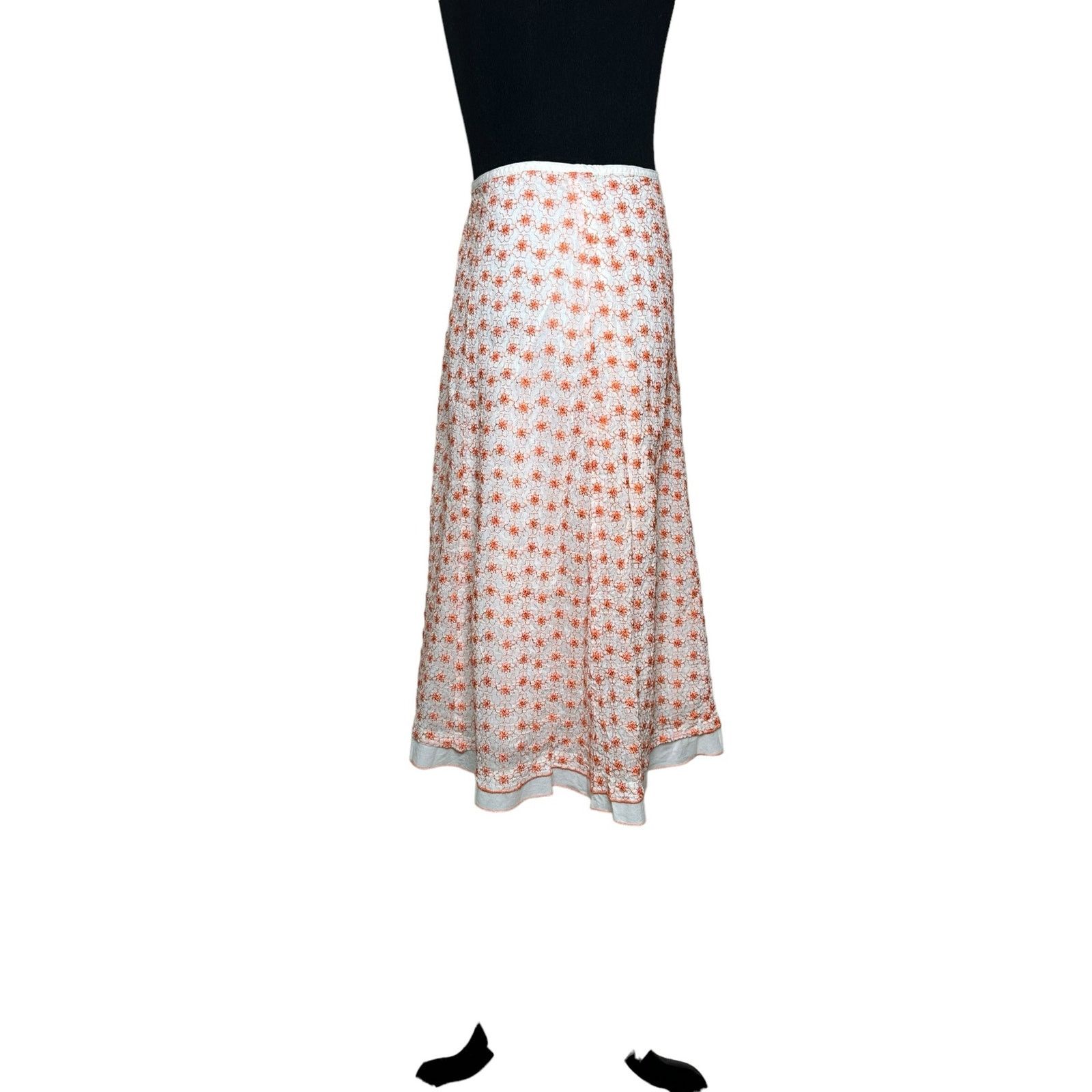 Johnny Was Johnny Was floral embroidered midi skirt size 8 Size 30" / US 8 / IT 44 - 13 Thumbnail