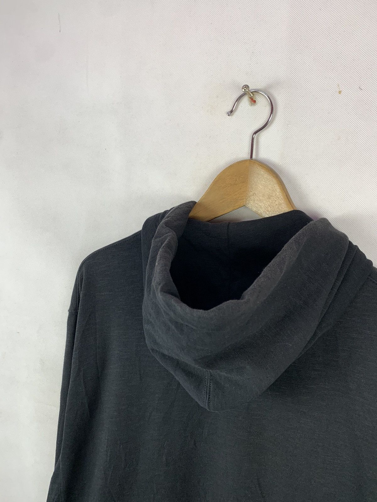 Japanese Brand Steals! Uniqlo Airism Full Black Hoodie Sweater Size US L / EU 52-54 / 3 - 6 Thumbnail