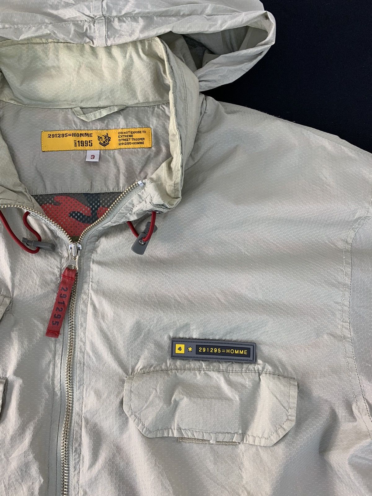 Japanese Brand Hype 291295 - Homme Street Trooper Hooded Multipocket Jacket Size US L / EU 52-54 / 3 - 3 Thumbnail