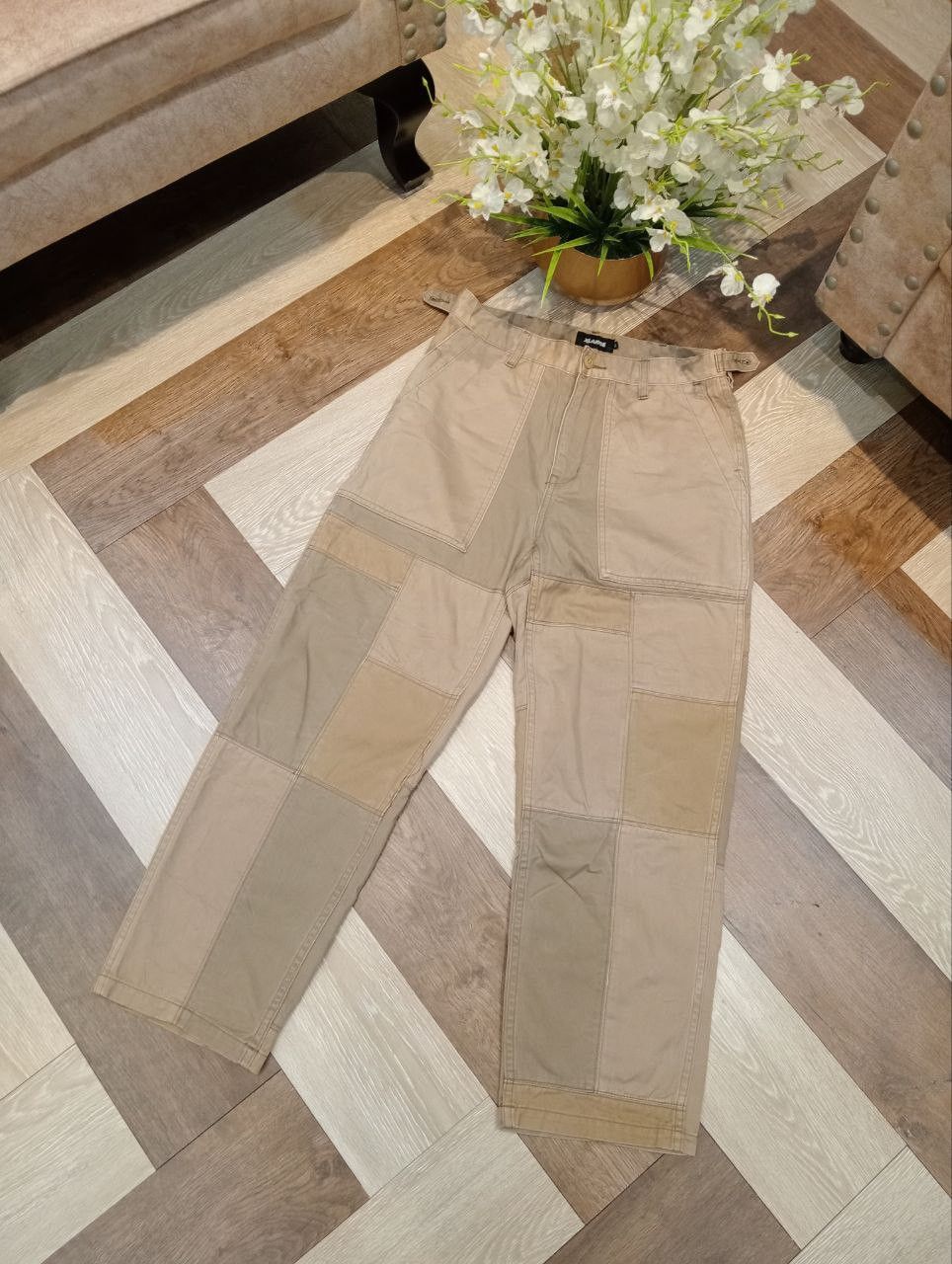 Xlarge XLARGE JAPAN PATCHWORK BAIKER PANTS - SIZE 30 Size US 30 / EU 46 - 2 Thumbnail