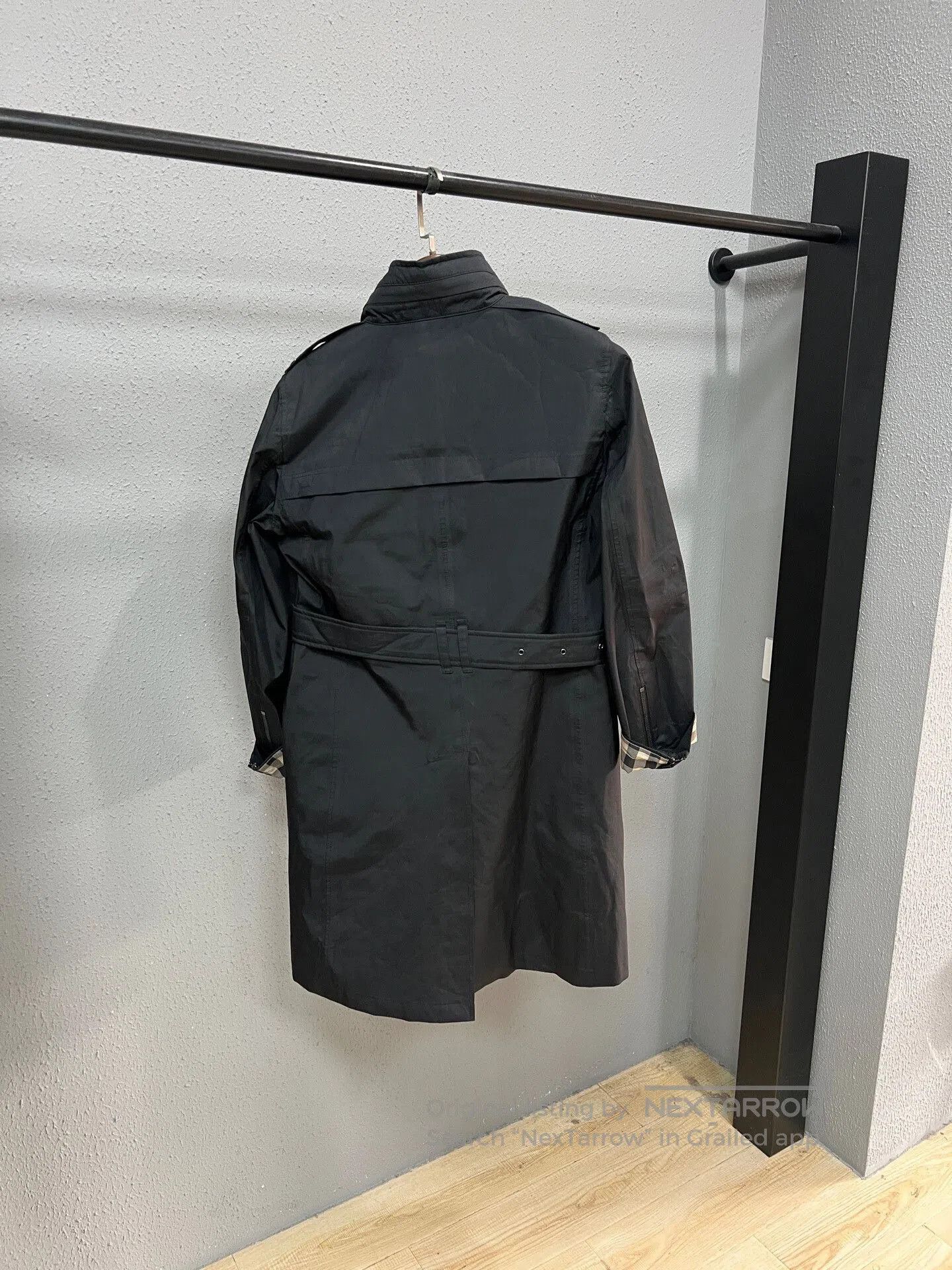 Burberry Burberry Check Cotton Trench Coat. Size US M / EU 48-50 / 2 - 2 Thumbnail