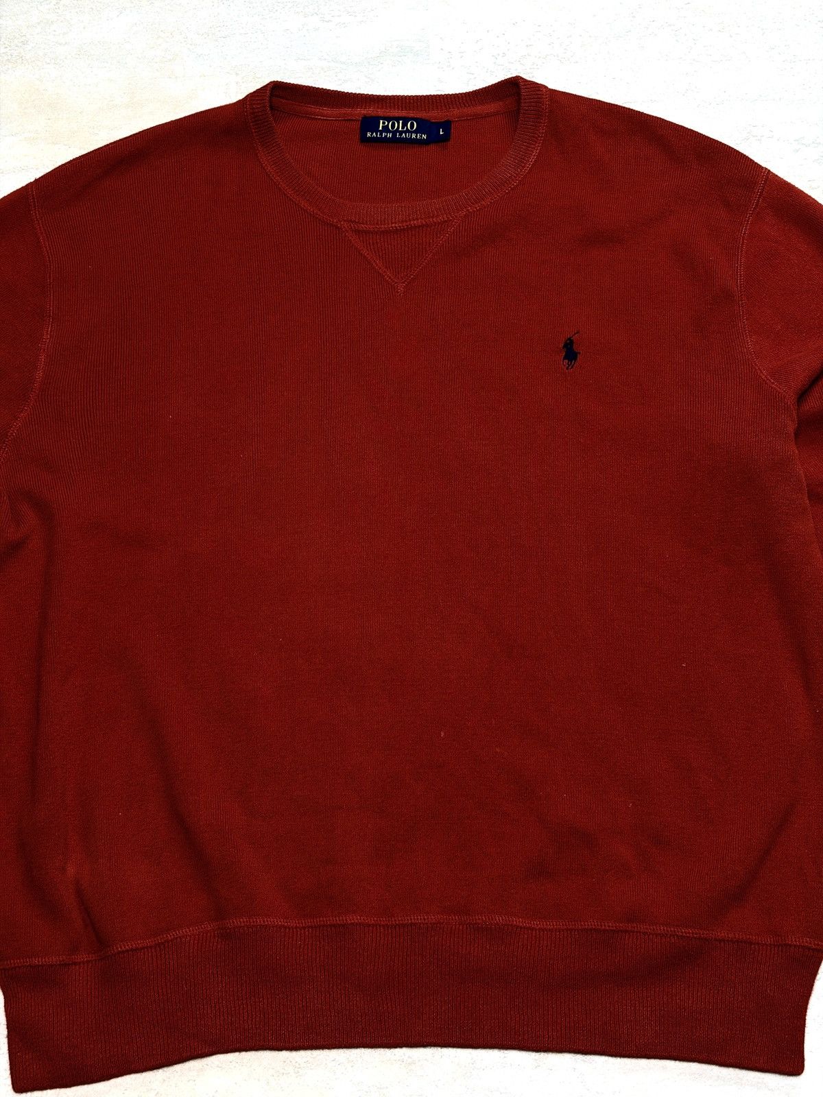 Ralph Lauren Ralph Lauren Sweater Sweatshirt Red in L Size US L / EU 52-54 / 3 - 2 Thumbnail