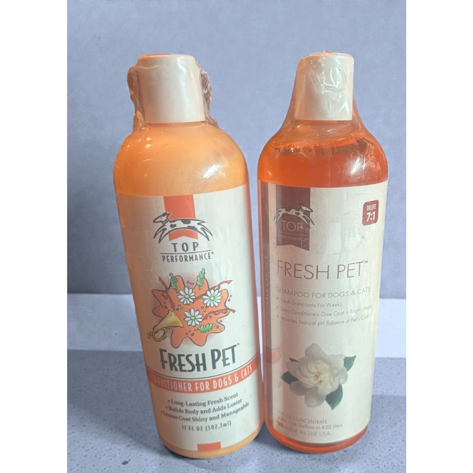 Other NEW 2Pk Top Performance Fresh Pet Shampoo & Conditioner Size ONE SIZE - 2 Thumbnail