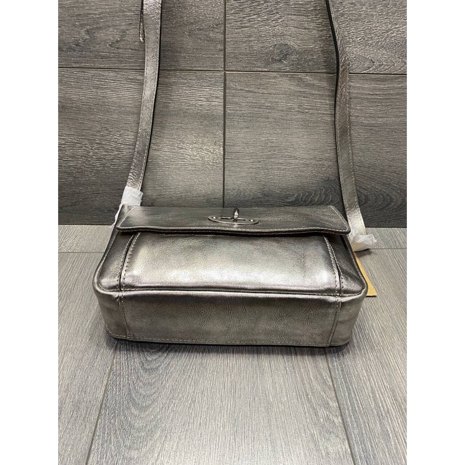 Patricia Nash Patricia Nash Leather Crossbody Antique Pltnm, bag A628413 Size ONE SIZE - 8 Thumbnail