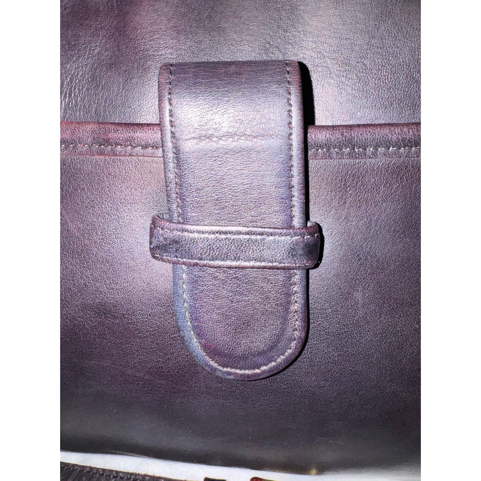 Coach Vintage Restored Brighton Oxblood Leather Crossbody Bag Size ONE SIZE - 5 Thumbnail
