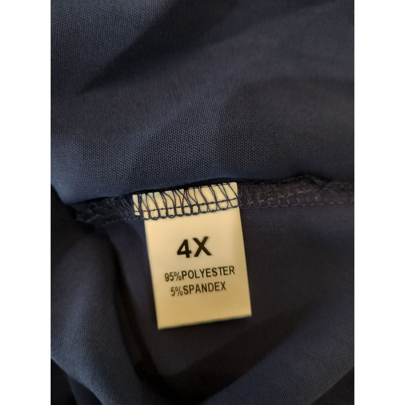 Other Dreamkue Plus 4X Navy Blue Cami Tank Embroidered Trim Size 4XL / US 24-26 - 6 Thumbnail