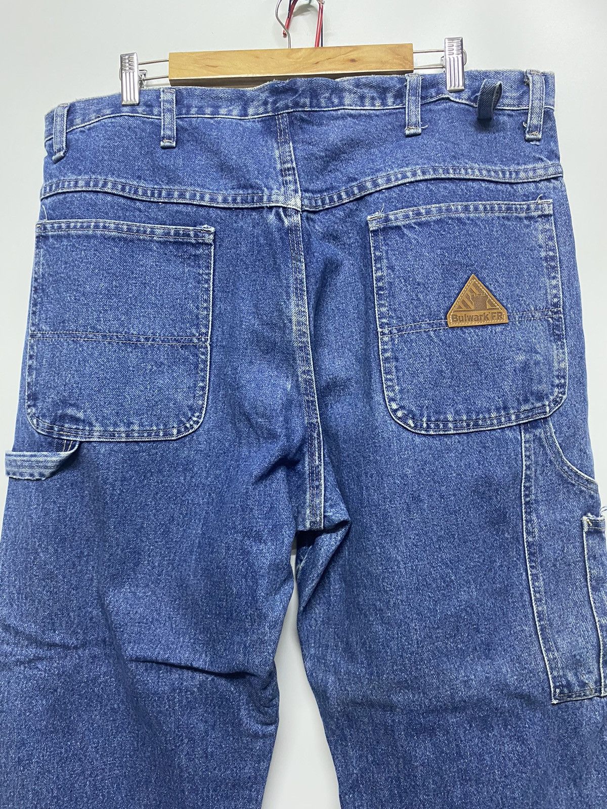 Bulwark Bulwark FR Jeans Denim Flame Resistant Straight Carpenter Size US 38 / EU 54 - 7 Thumbnail