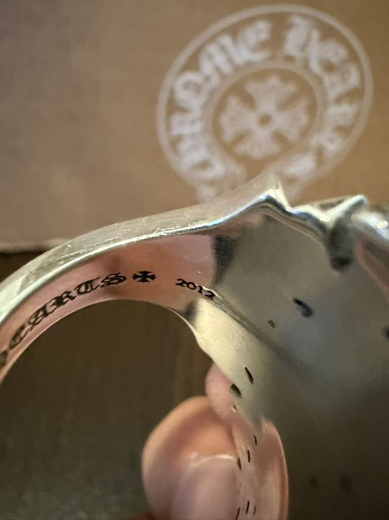 Chrome Hearts Chrome Hearts ChainMail Ring US8 Size ONE SIZE - 7 Thumbnail