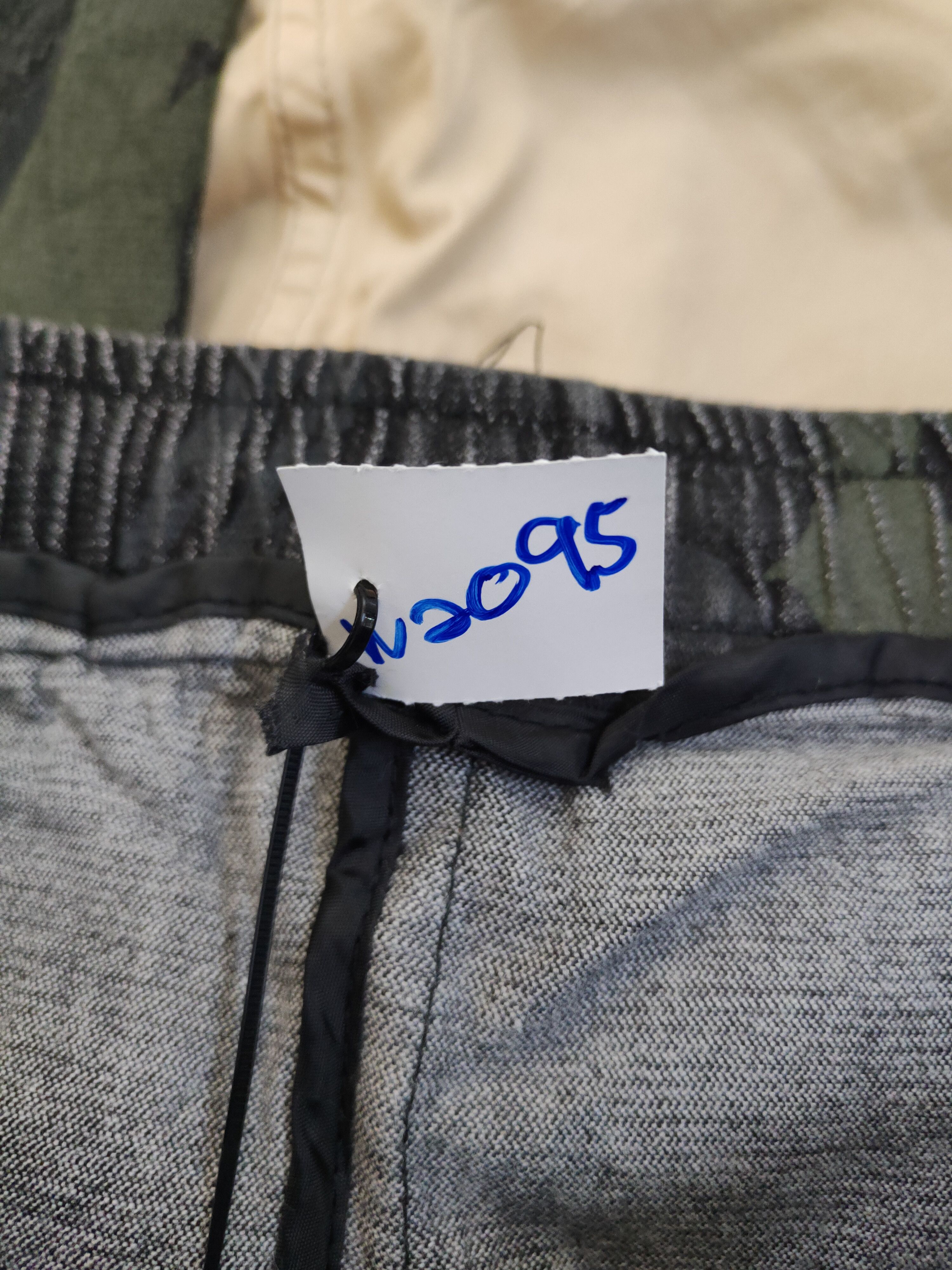 Japanese Brand Japan camo Black Multipocket Jogger Pants #W2095 Size US 33 - 14 Thumbnail