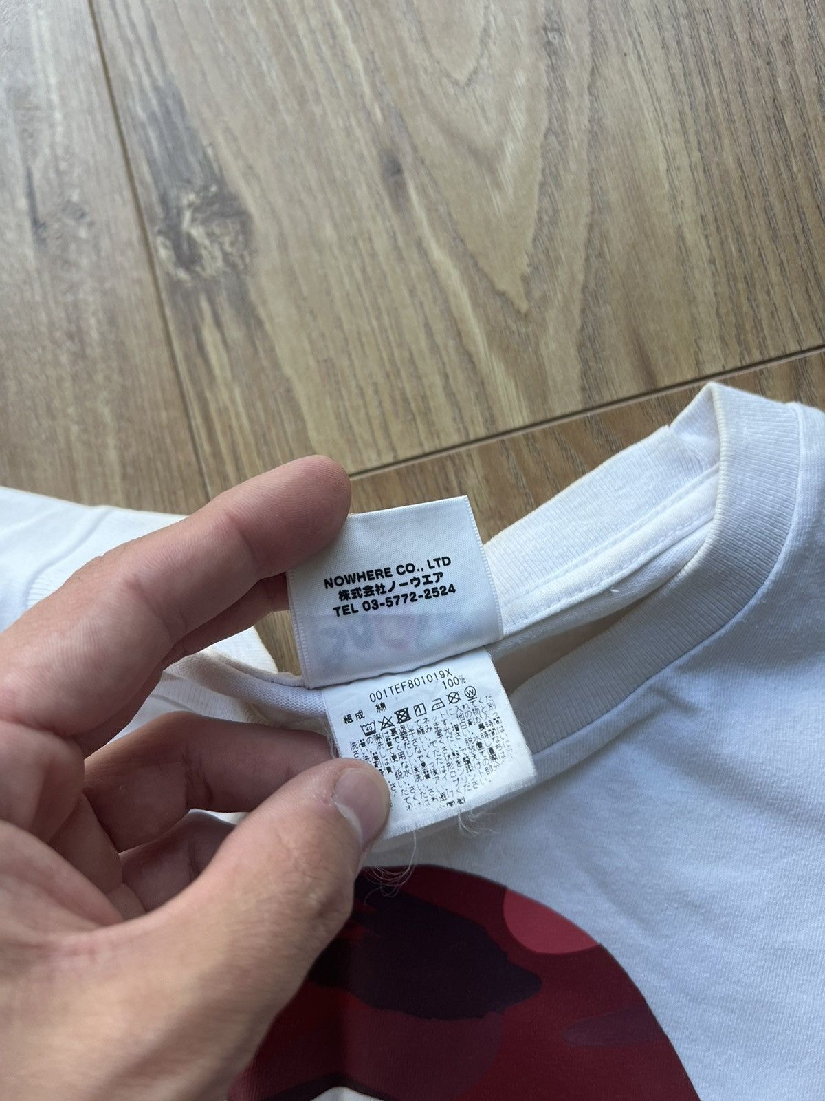 Bape BAPE RED CAMO APE HEAD TEE Size US M / EU 48-50 / 2 - 10 Thumbnail