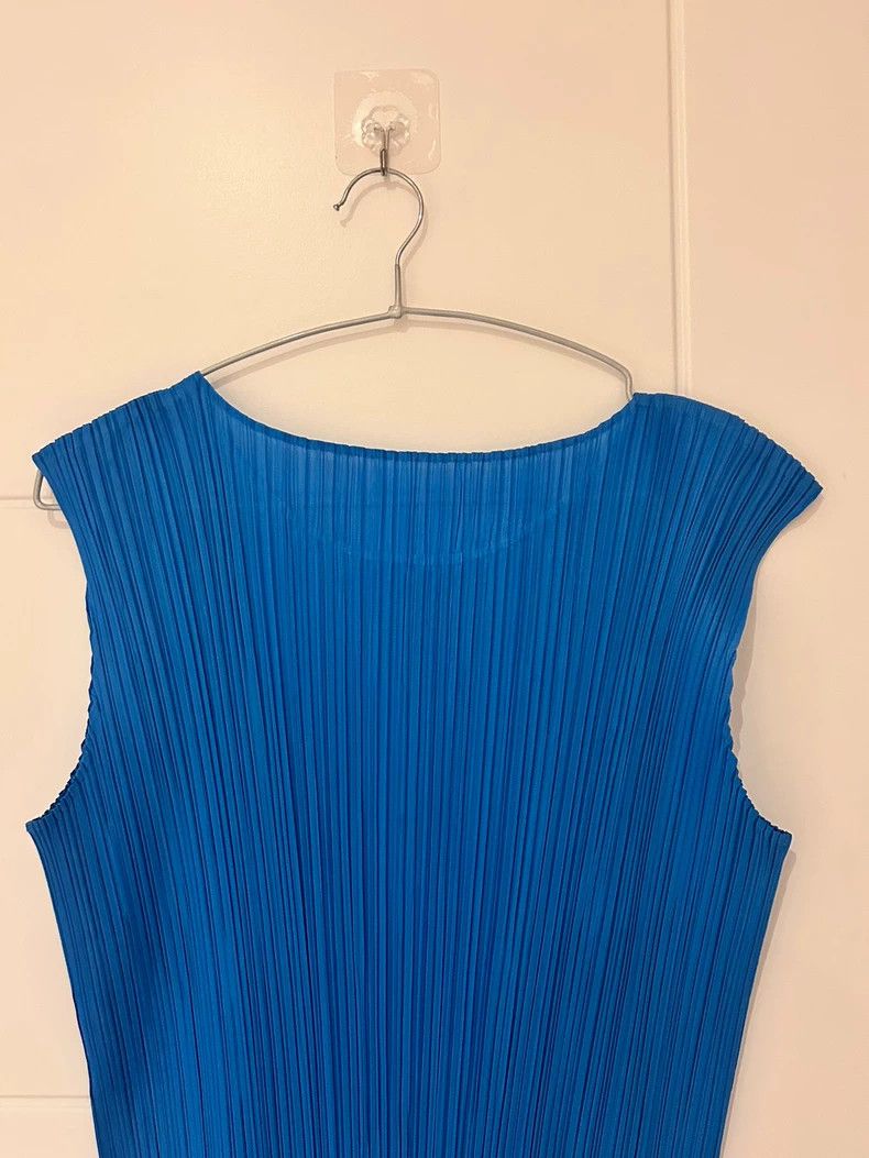 Issey Miyake issey miyake size:one size Blue dress Size XXS / US 00 / IT 34 - 6 Thumbnail