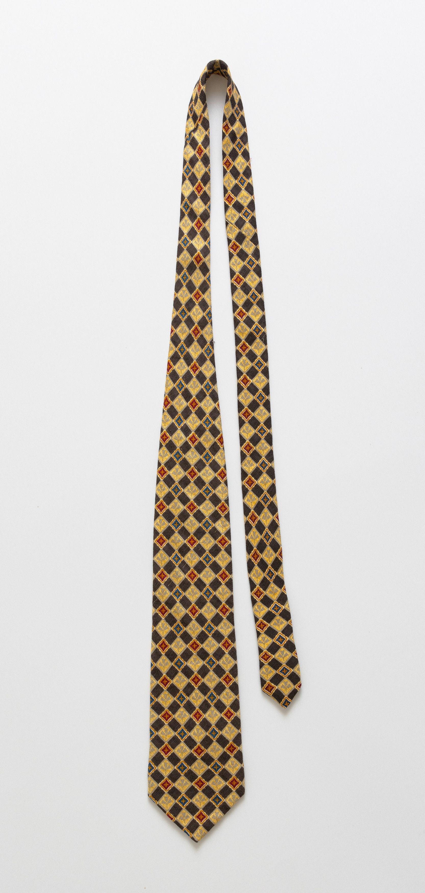 Ermenegildo Zegna Ermenegildo Zegna Men's Multicolor Silk Cravatte Tie 044 Size ONE SIZE - 2 Thumbnail